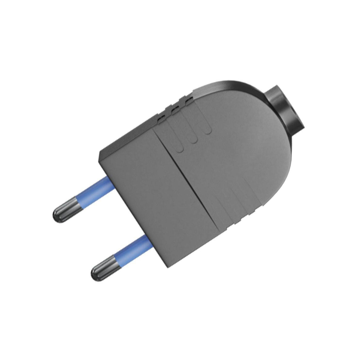 Dvoupólová zástrčka 10A IMQ, thermoplastická, 250V