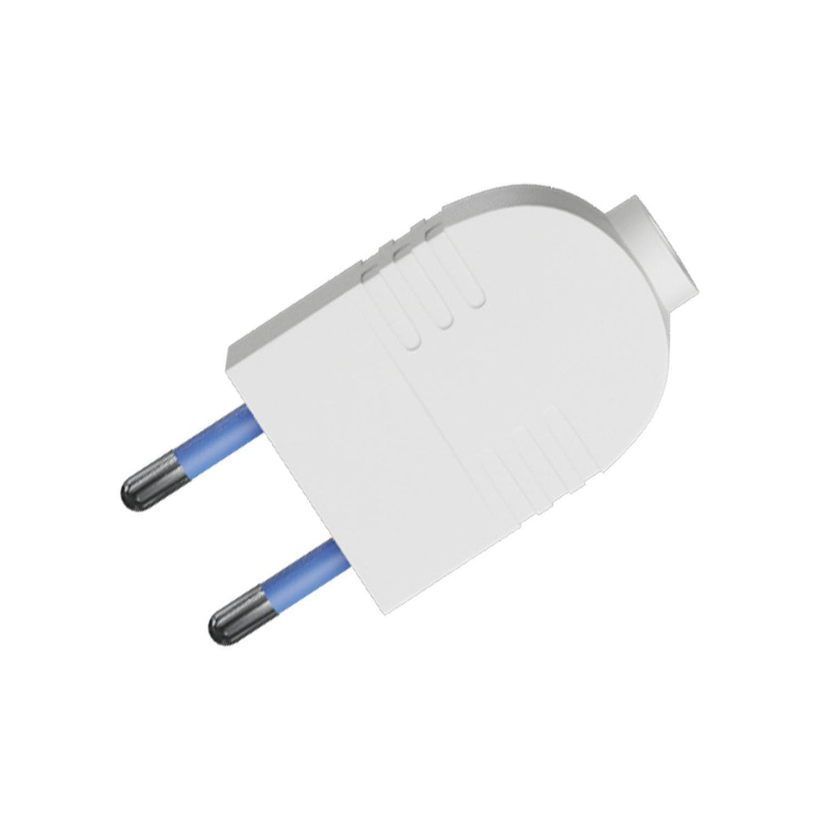 Dvoupólová zástrčka 10A IMQ, thermoplastická, 250V