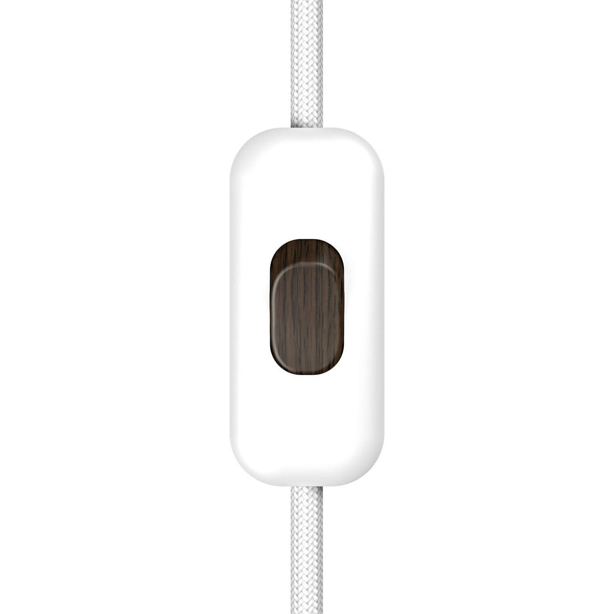 Přímý jednopólový vypínač Creative Switch Bílý, 250V, 60 x 25 mm