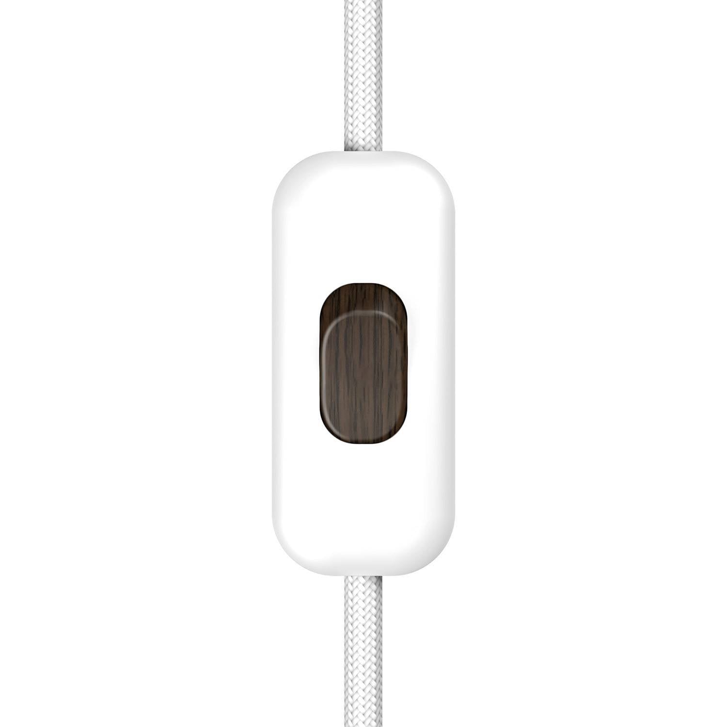 Přímý jednopólový vypínač Creative Switch Bílý, 250V, 60 x 25 mm