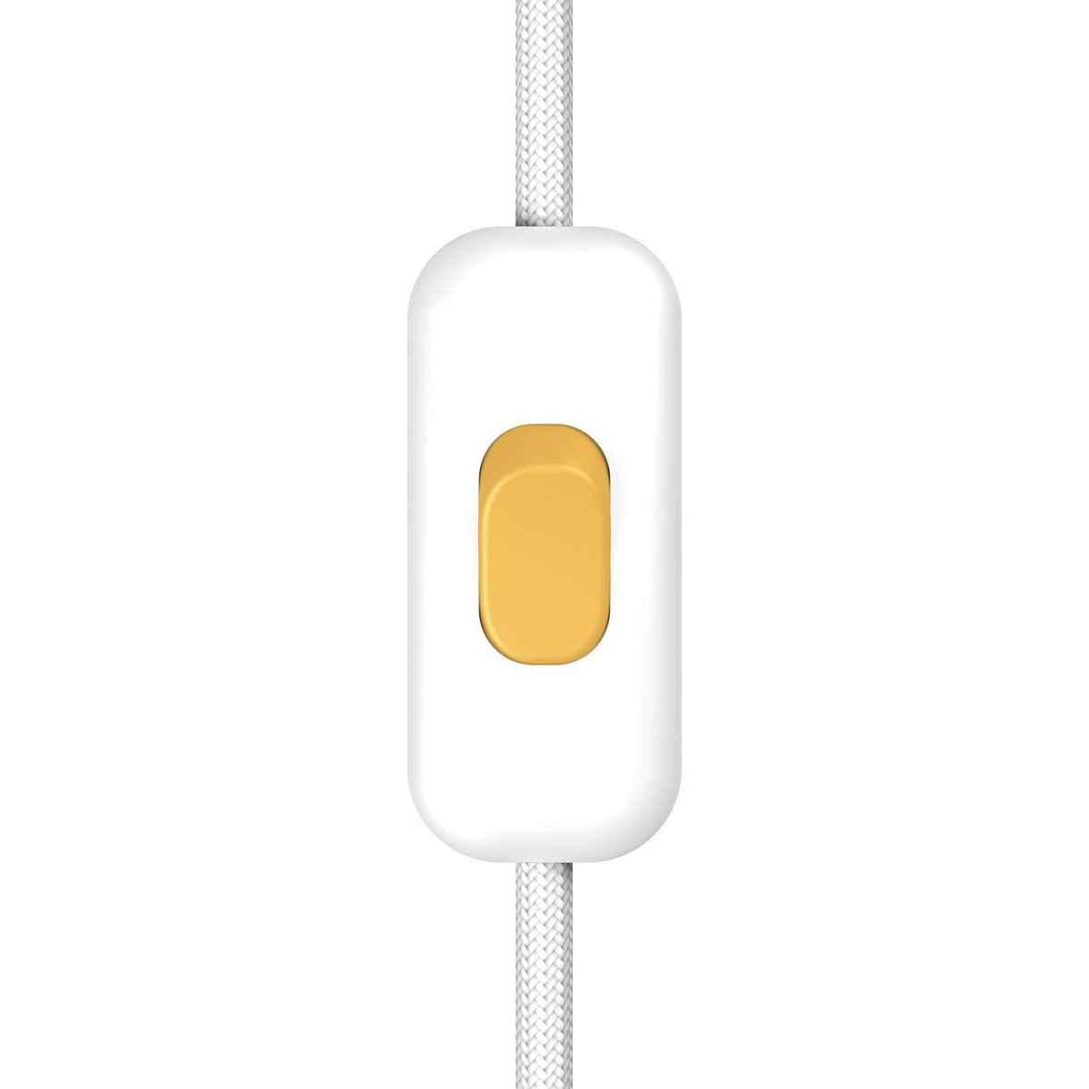 Přímý jednopólový vypínač Creative Switch Bílý, 250V, 60 x 25 mm