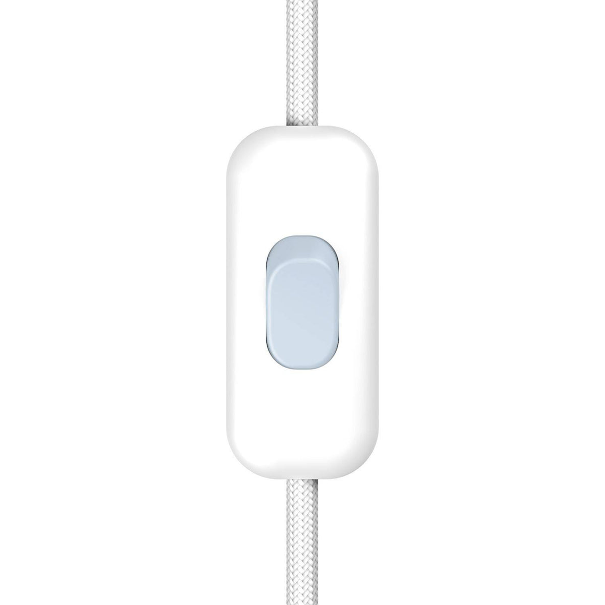 Přímý jednopólový vypínač Creative Switch Bílý, 250V, 60 x 25 mm