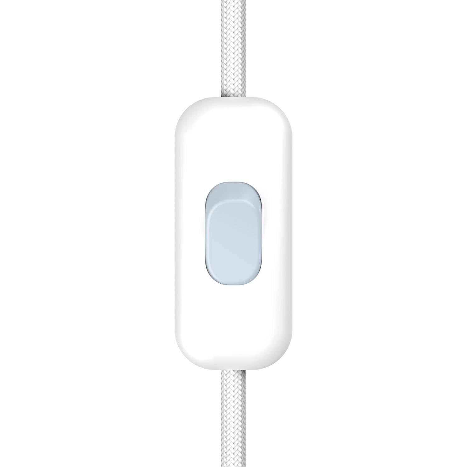 Přímý jednopólový vypínač Creative Switch Bílý, 250V, 60 x 25 mm