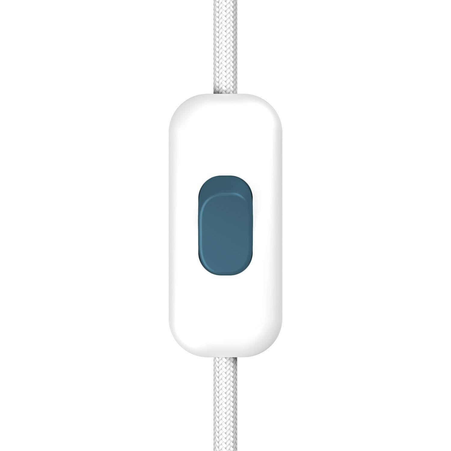 Přímý jednopólový vypínač Creative Switch Bílý, 250V, 60 x 25 mm