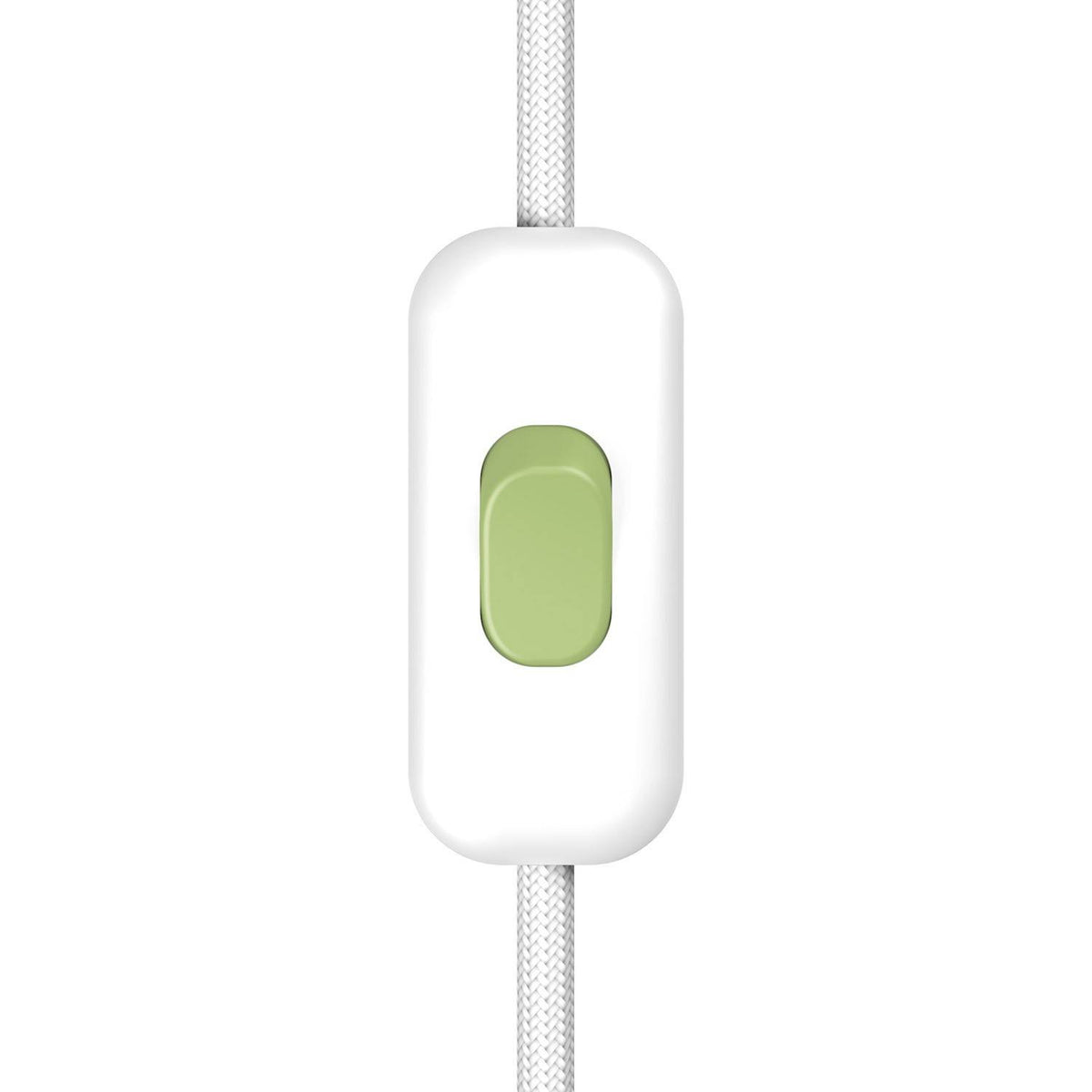 Přímý jednopólový vypínač Creative Switch Bílý, 250V, 60 x 25 mm