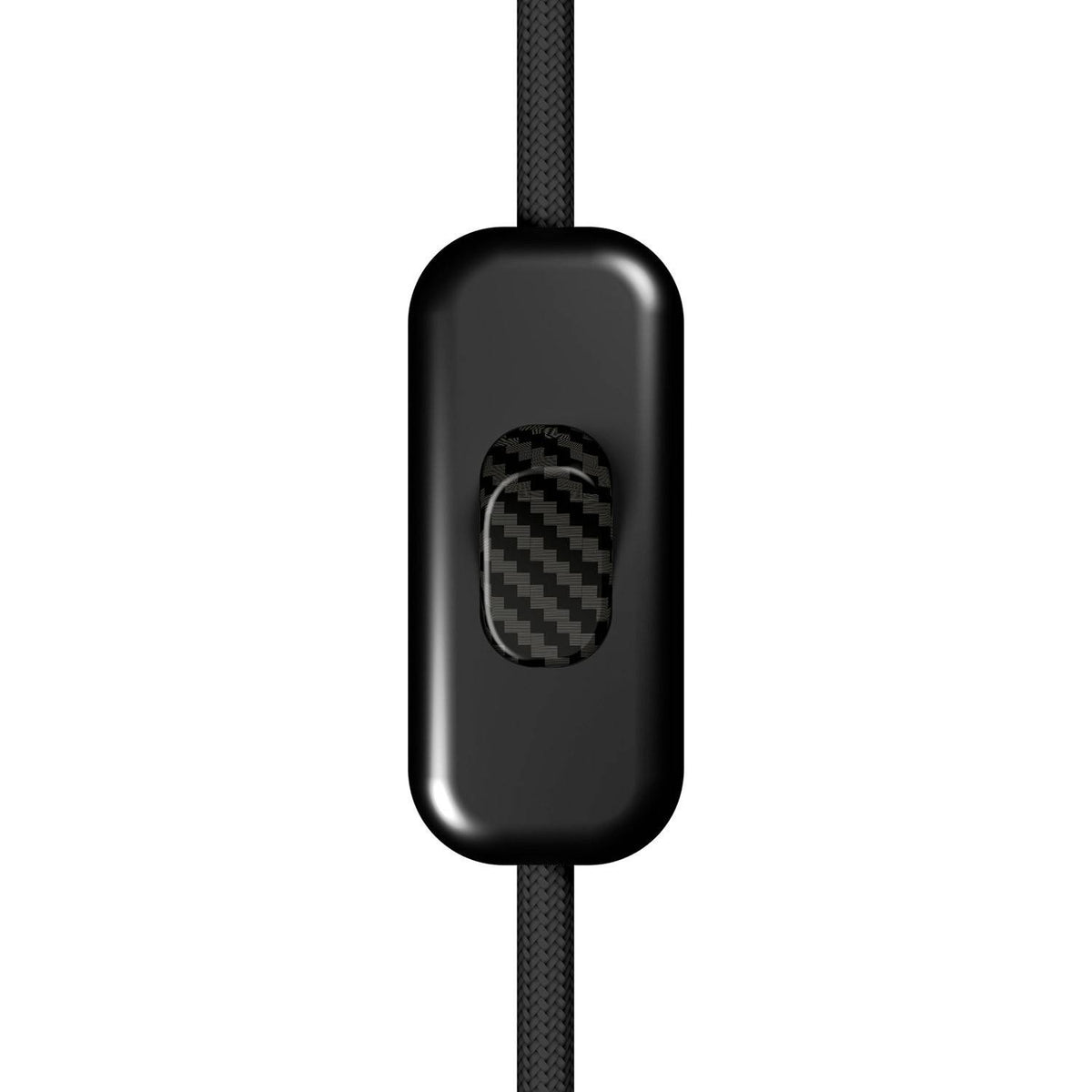 Jednopólový vypínač Creative Switch Černý, 250V, 60 x 25 mm