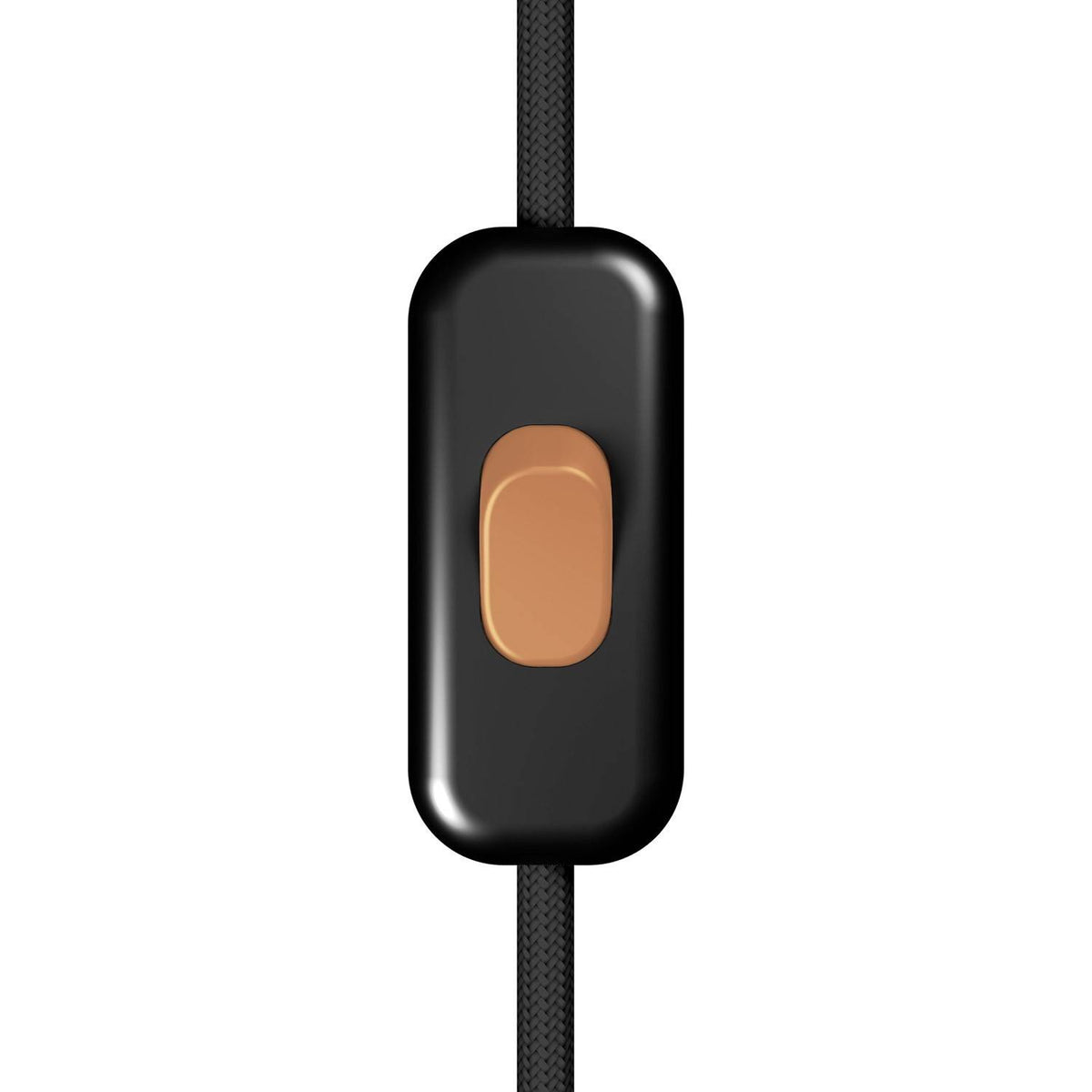 Jednopólový vypínač Creative Switch Černý, 250V, 60 x 25 mm