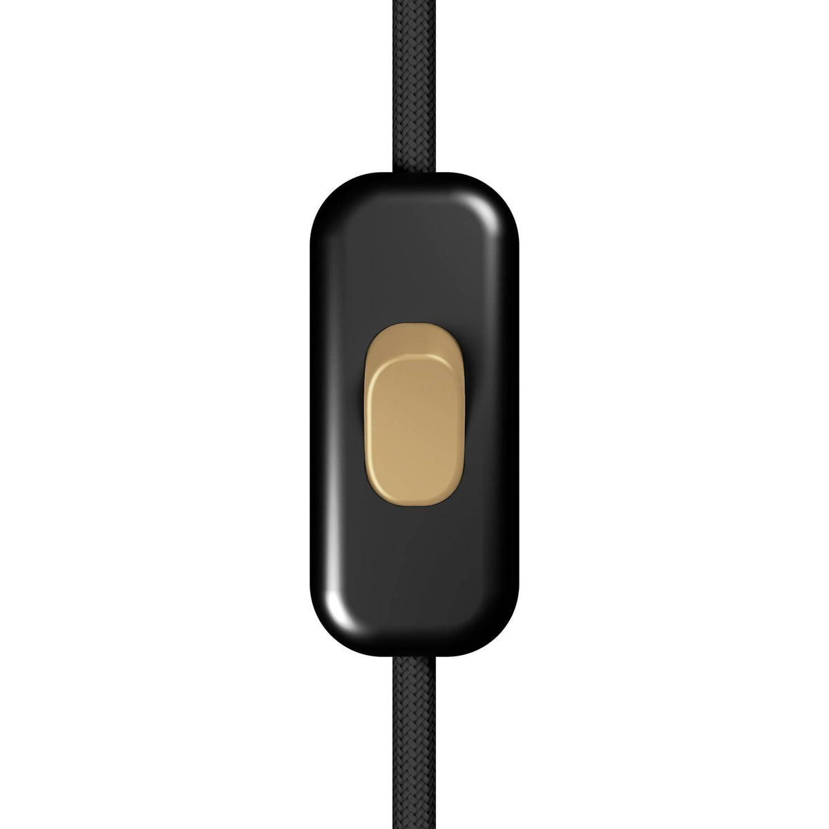 Jednopólový vypínač Creative Switch Černý, 250V, 60 x 25 mm
