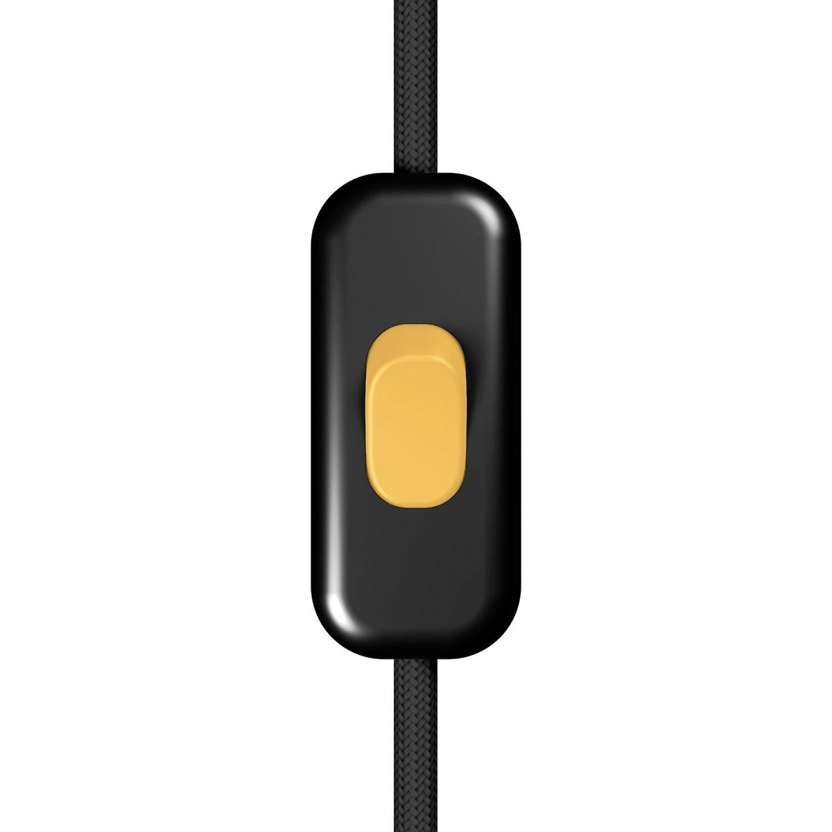 Jednopólový vypínač Creative Switch Černý, 250V, 60 x 25 mm