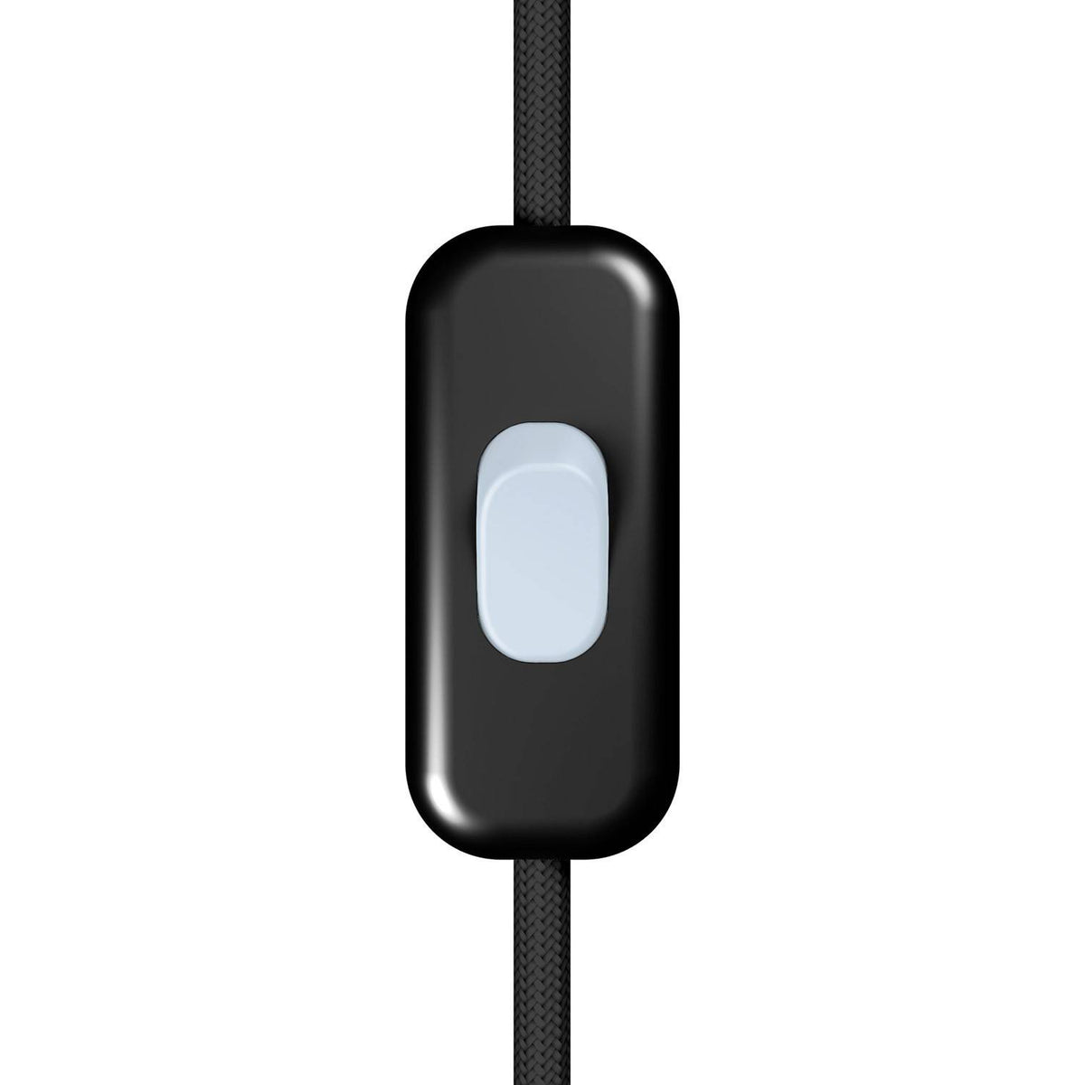 Jednopólový vypínač Creative Switch Černý, 250V, 60 x 25 mm