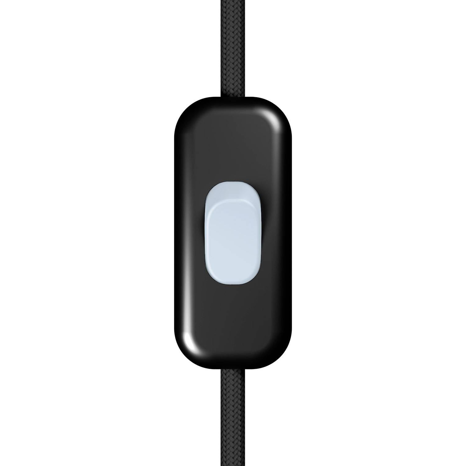 Jednopólový vypínač Creative Switch Černý, 250V, 60 x 25 mm