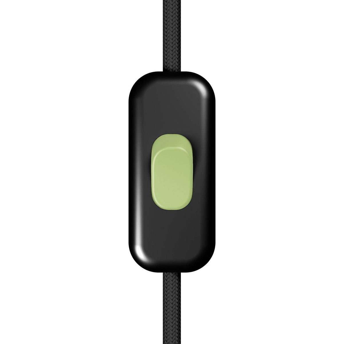 Jednopólový vypínač Creative Switch Černý, 250V, 60 x 25 mm