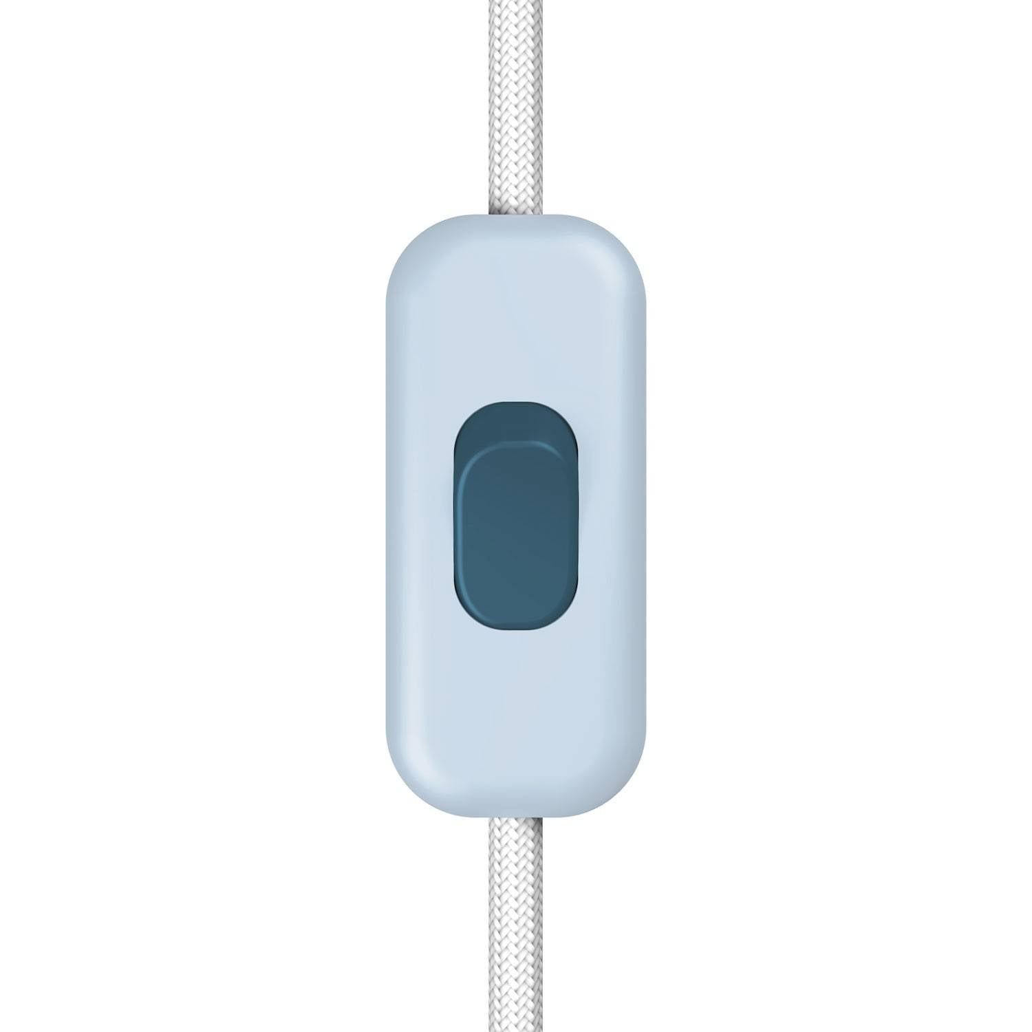 Přímý jednopólový vypínač Creative Switch světle modrý, 250V, 60 x 25 mm