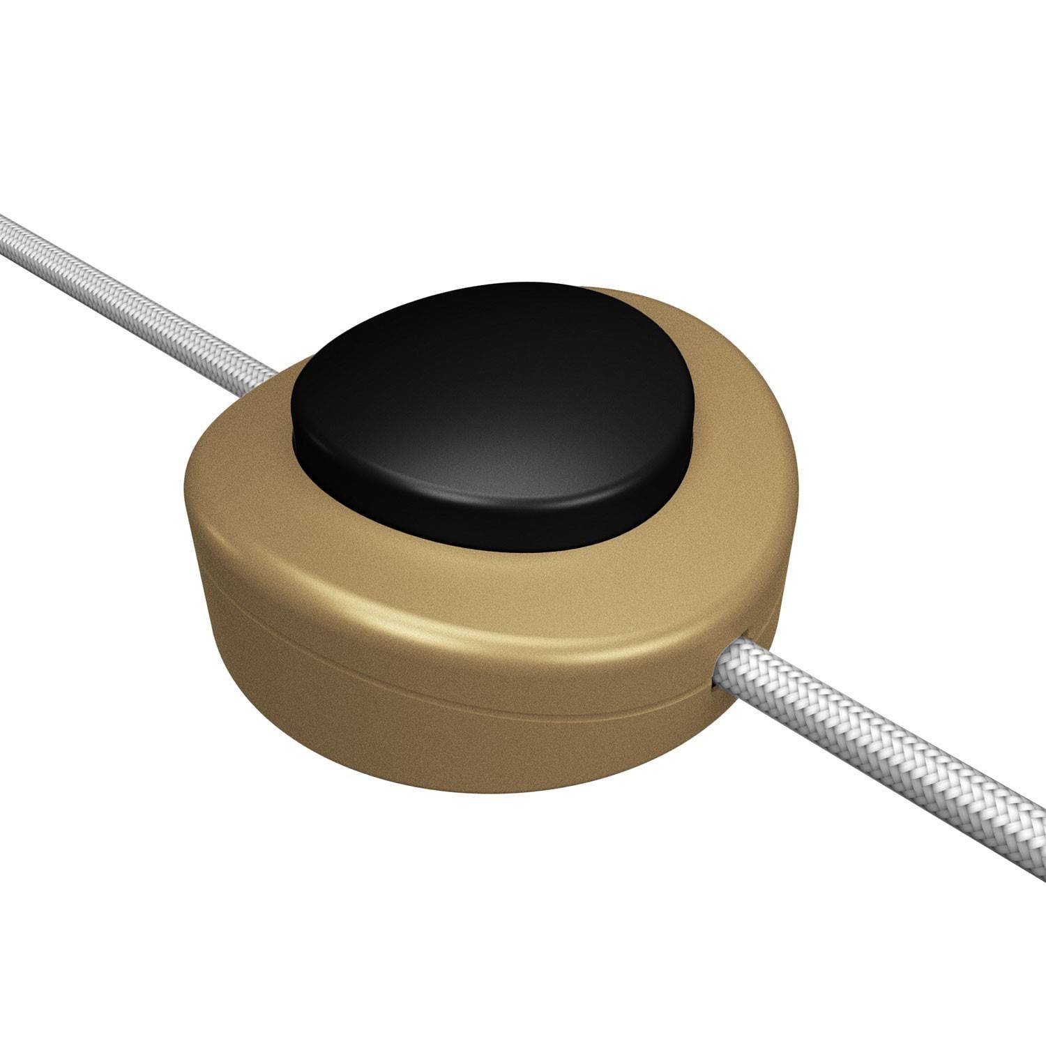 Podlahový vypínač Creative Switch Matný bronz, Ø 65 mm, 250V