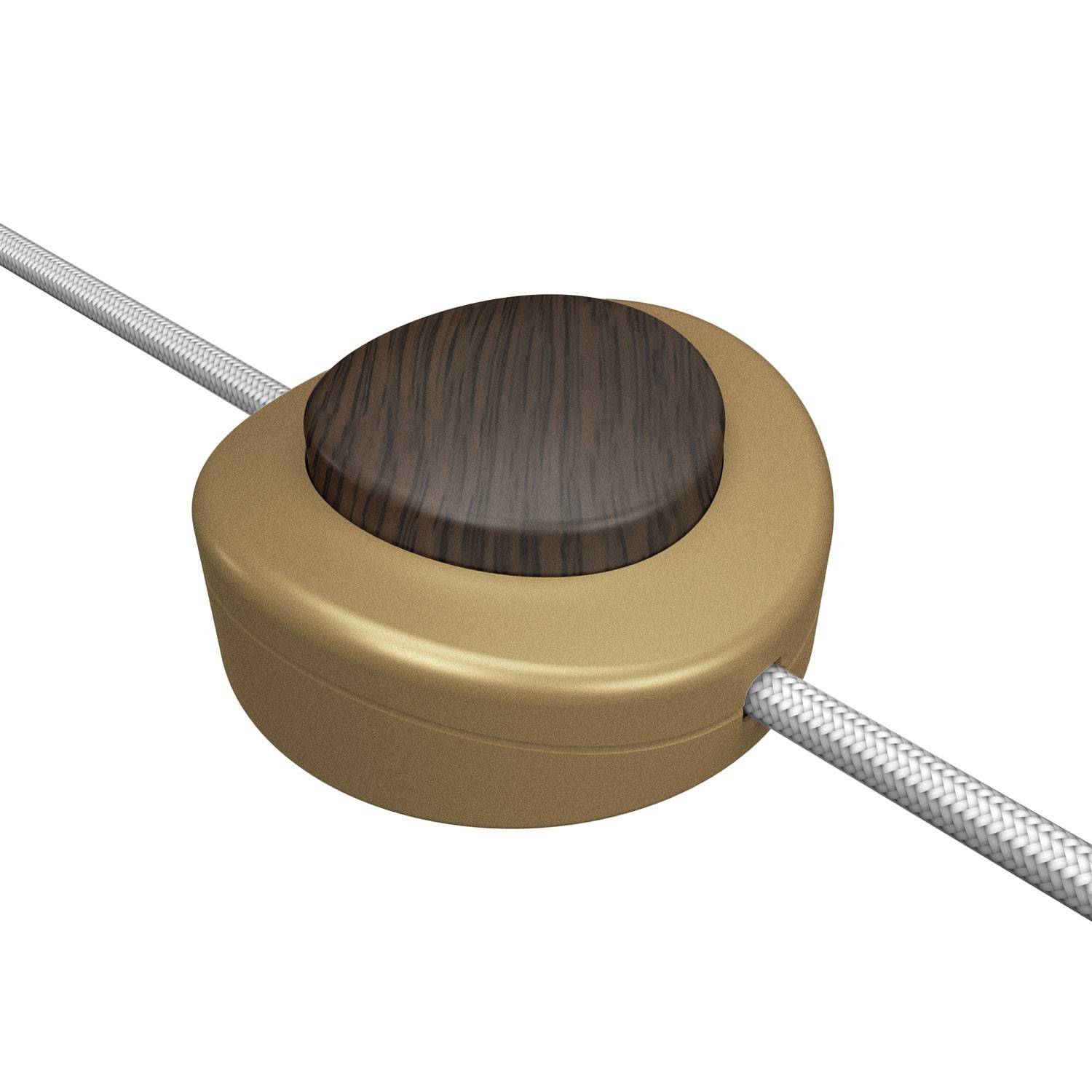 Podlahový vypínač Creative Switch Matný bronz, Ø 65 mm, 250V