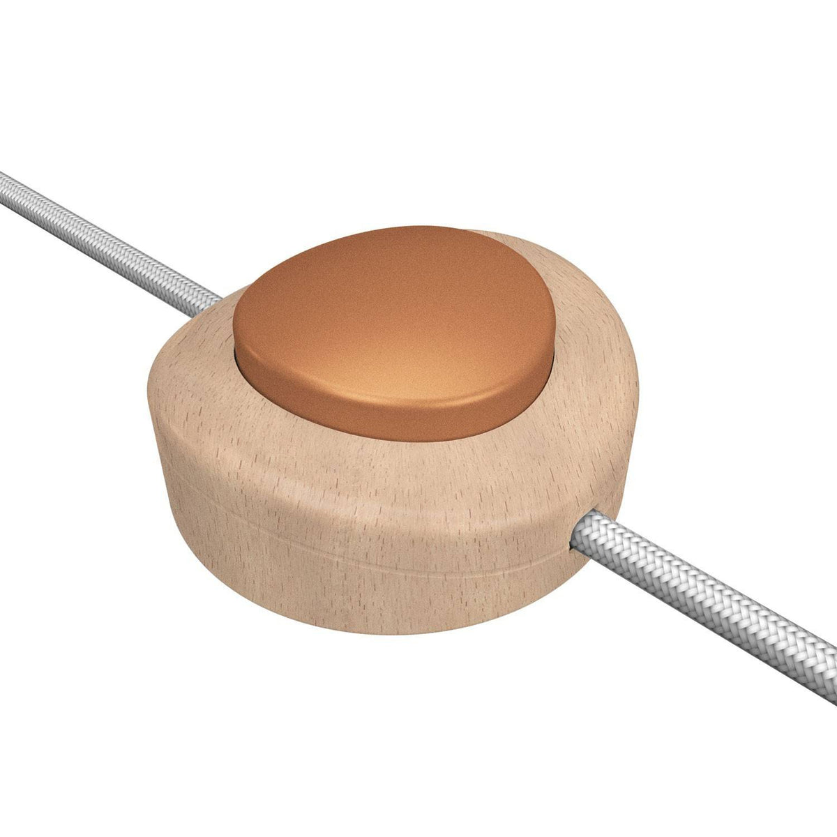 Jednopólový podlahový vypínač Creative Switch Buk, Ø 65 mm, 250V