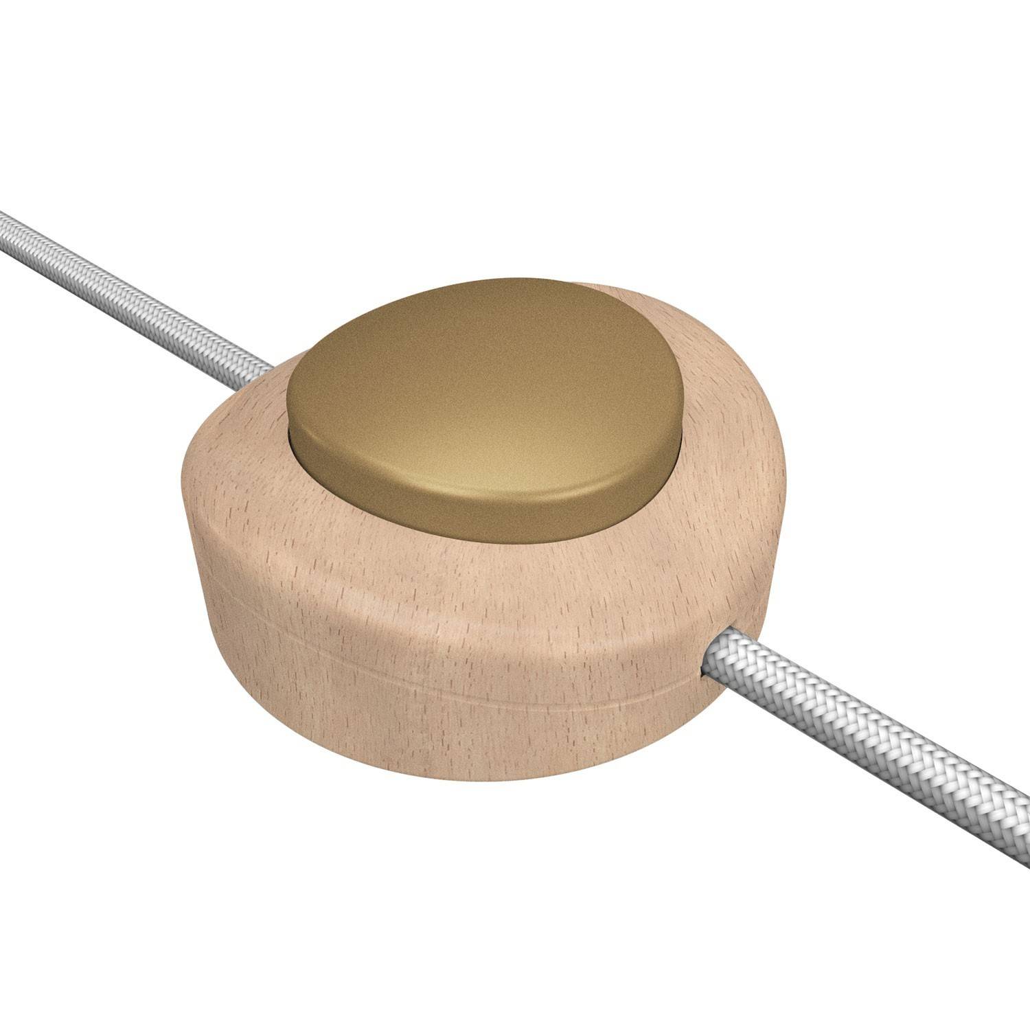 Jednopólový podlahový vypínač Creative Switch Buk, Ø 65 mm, 250V