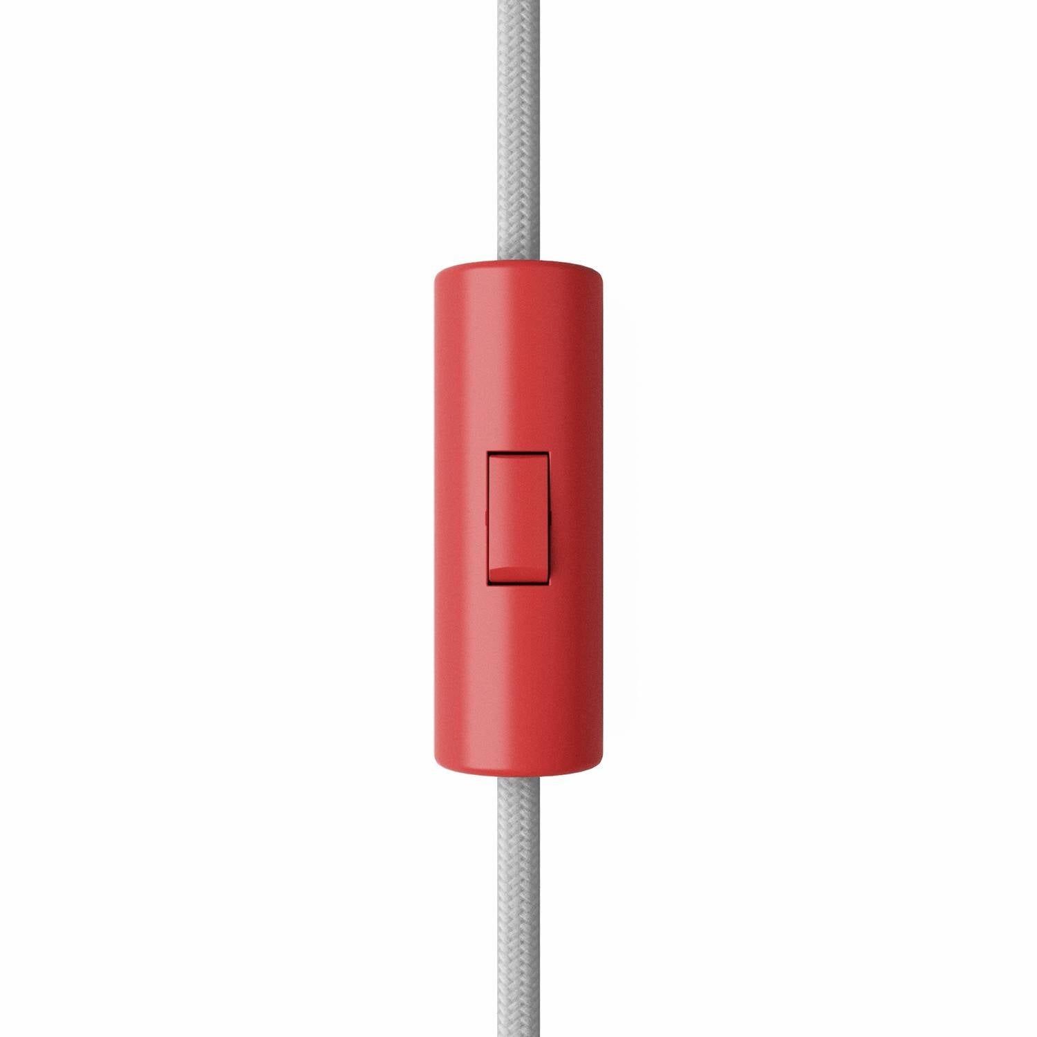 Jednopólový kolébkový vypínač 250V, ⌀ 25 mm, 75 W
