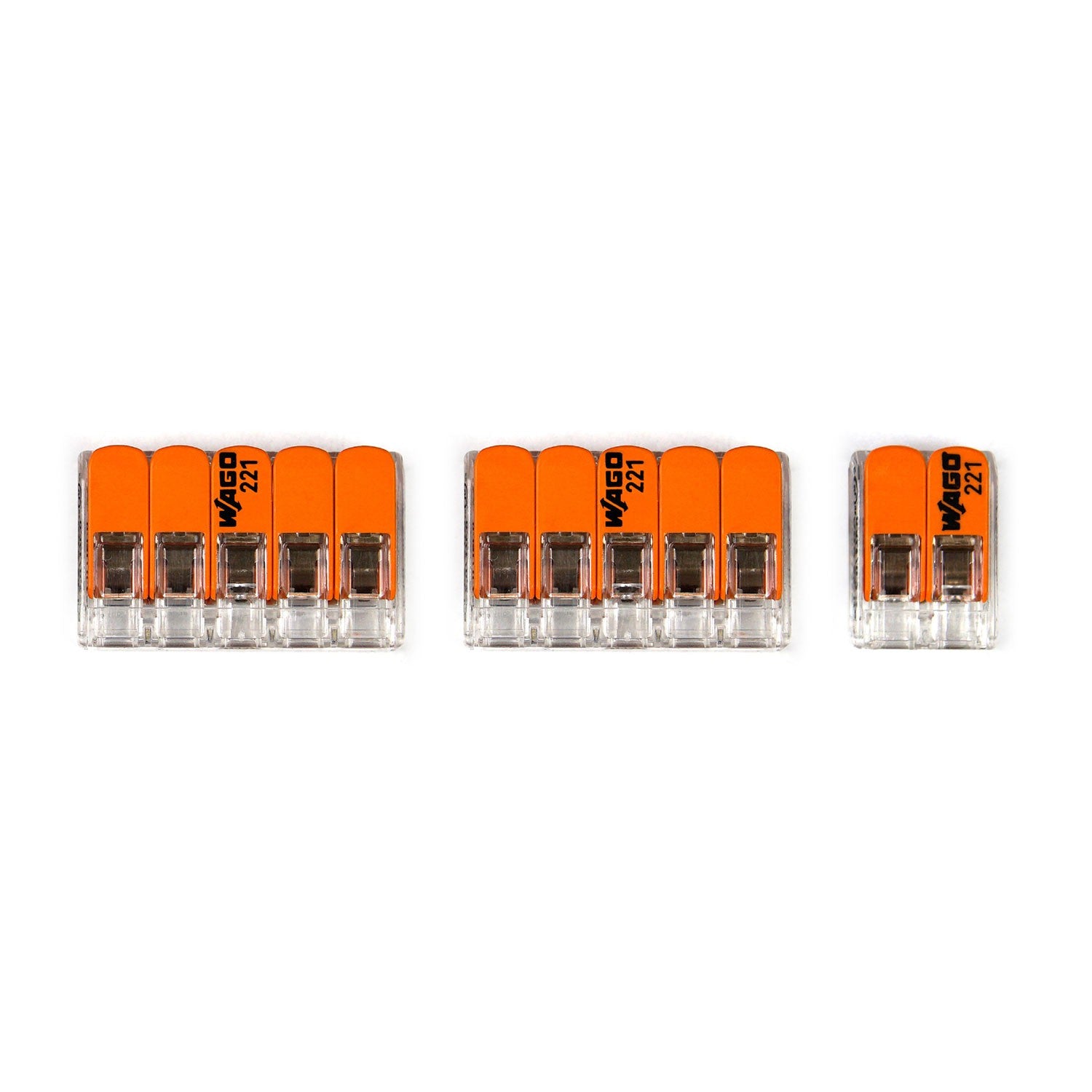 Sada konektorů WAGO 2 x 0,2 - 4 mm², 5 pólů, 450 V, 24 A
