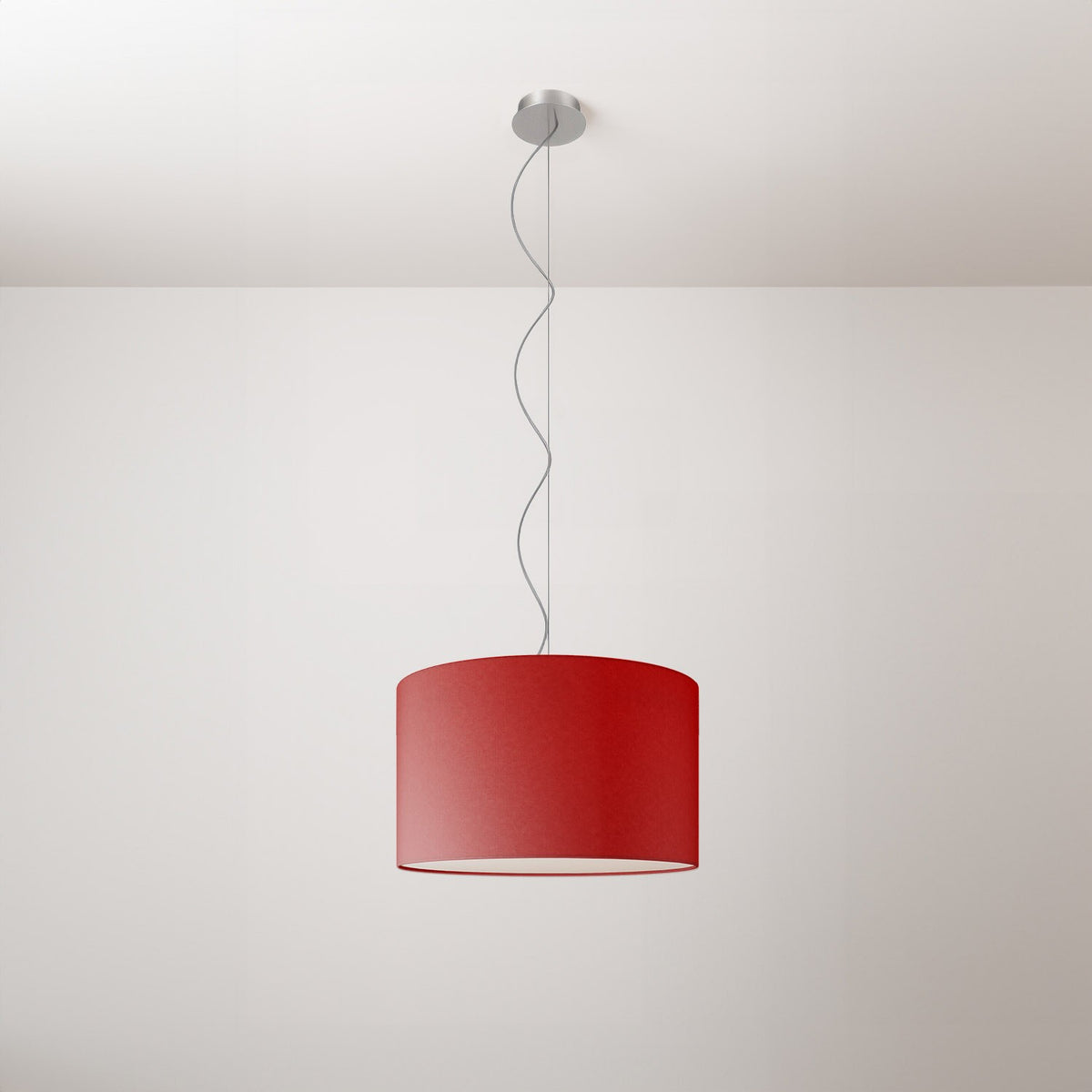 Závěsné svítidlo Cilindro Small, průměr 38 cm, teplé světlo 2700K