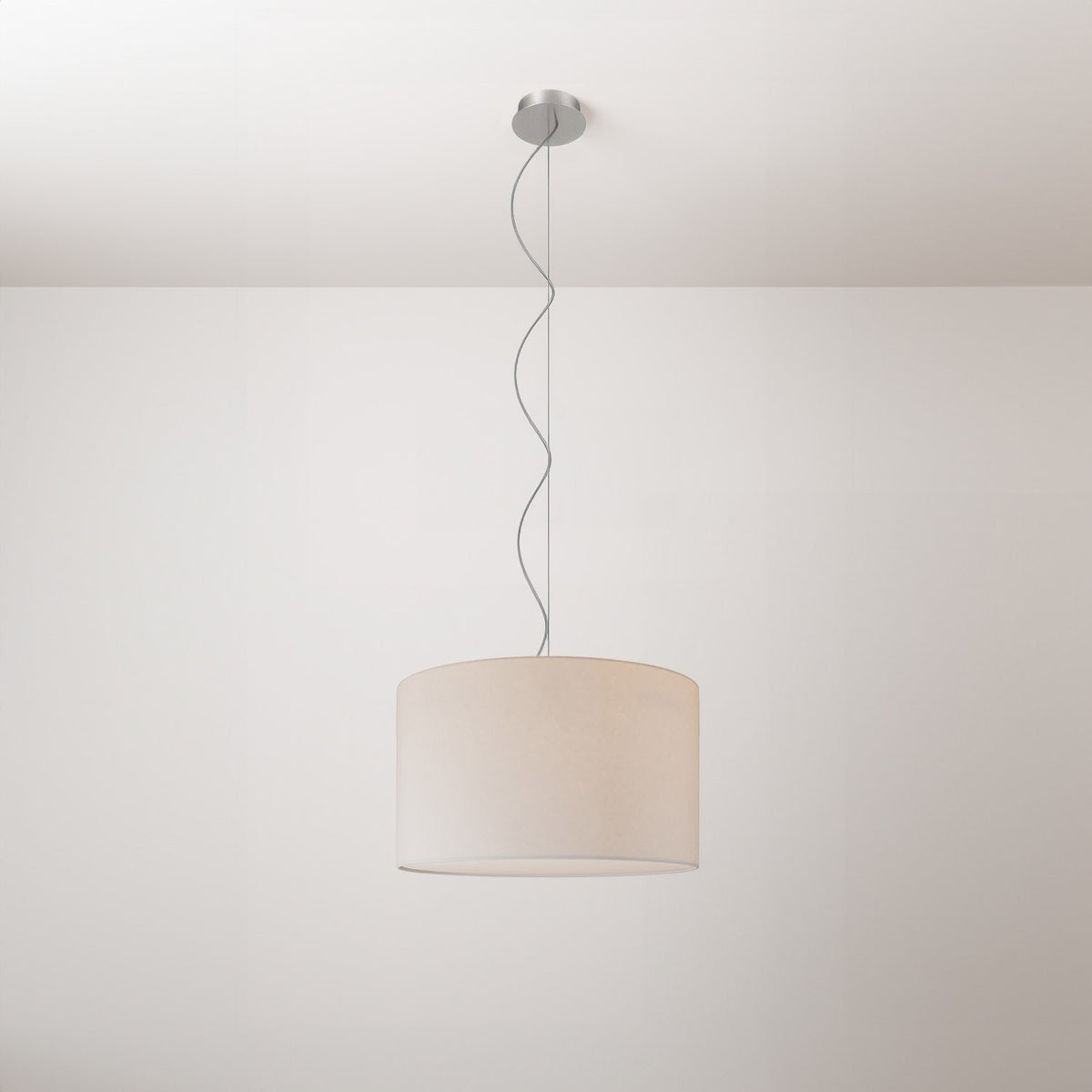 Závěsné svítidlo Cilindro Small, průměr 38 cm, teplé světlo 2700K