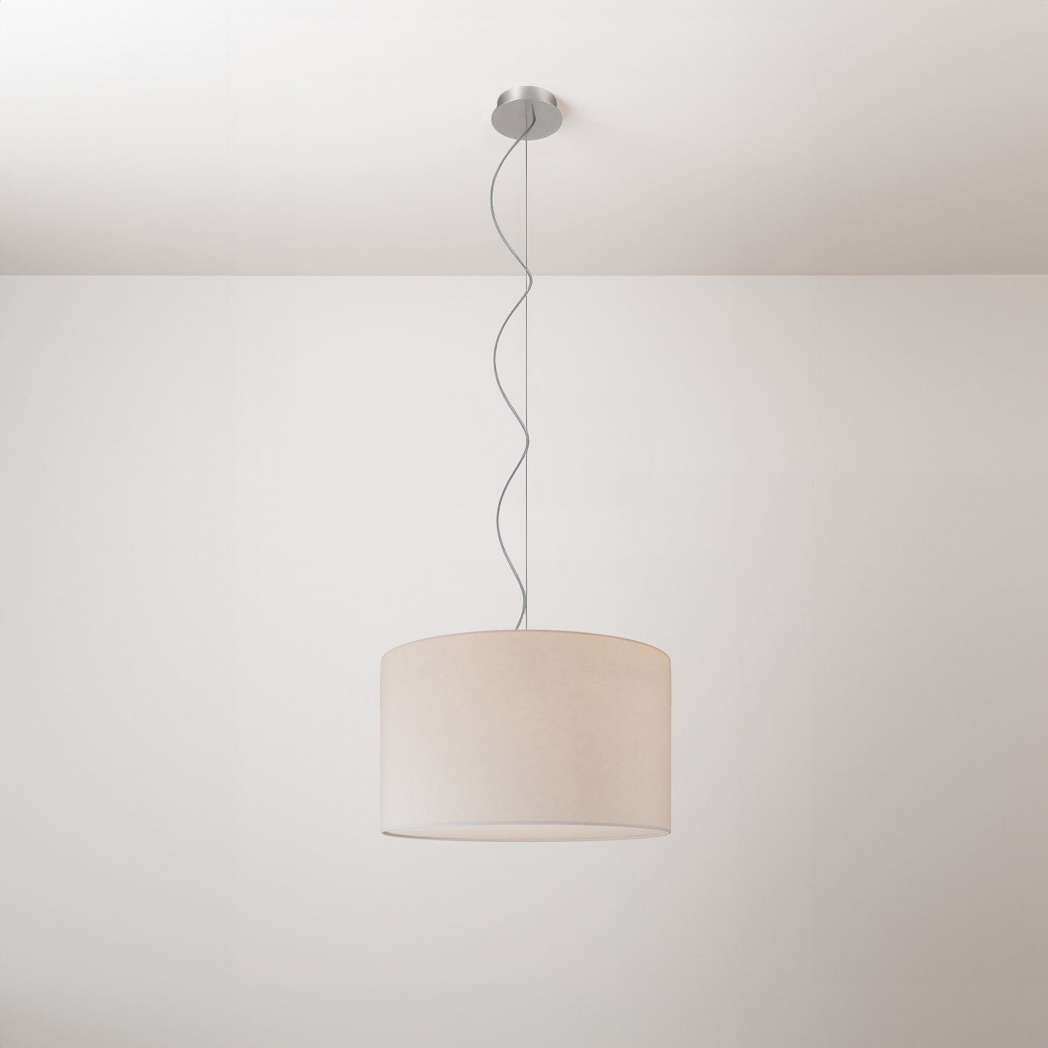 Závěsné svítidlo Cilindro Small, průměr 38 cm, teplé světlo 2700K