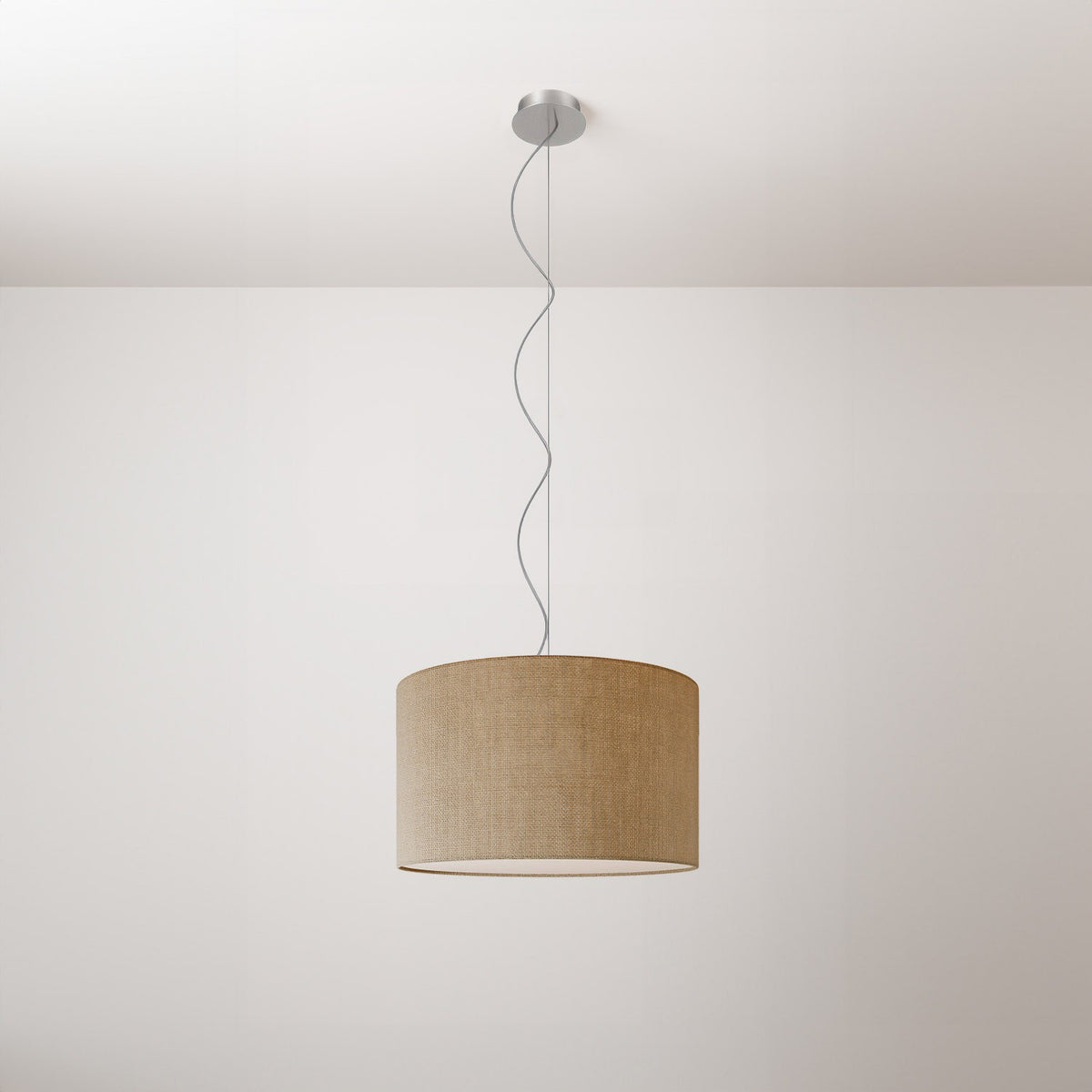 Závěsné svítidlo Cilindro Small, průměr 38 cm, teplé světlo 2700K