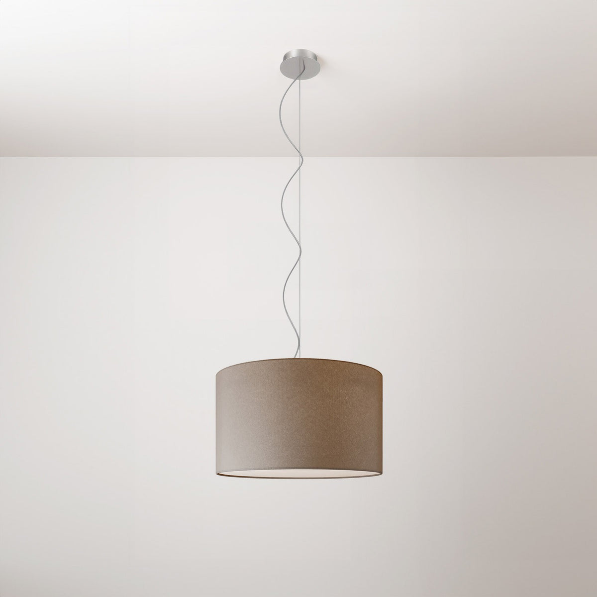 Závěsné svítidlo Cilindro Small, průměr 38 cm, teplé světlo 2700K