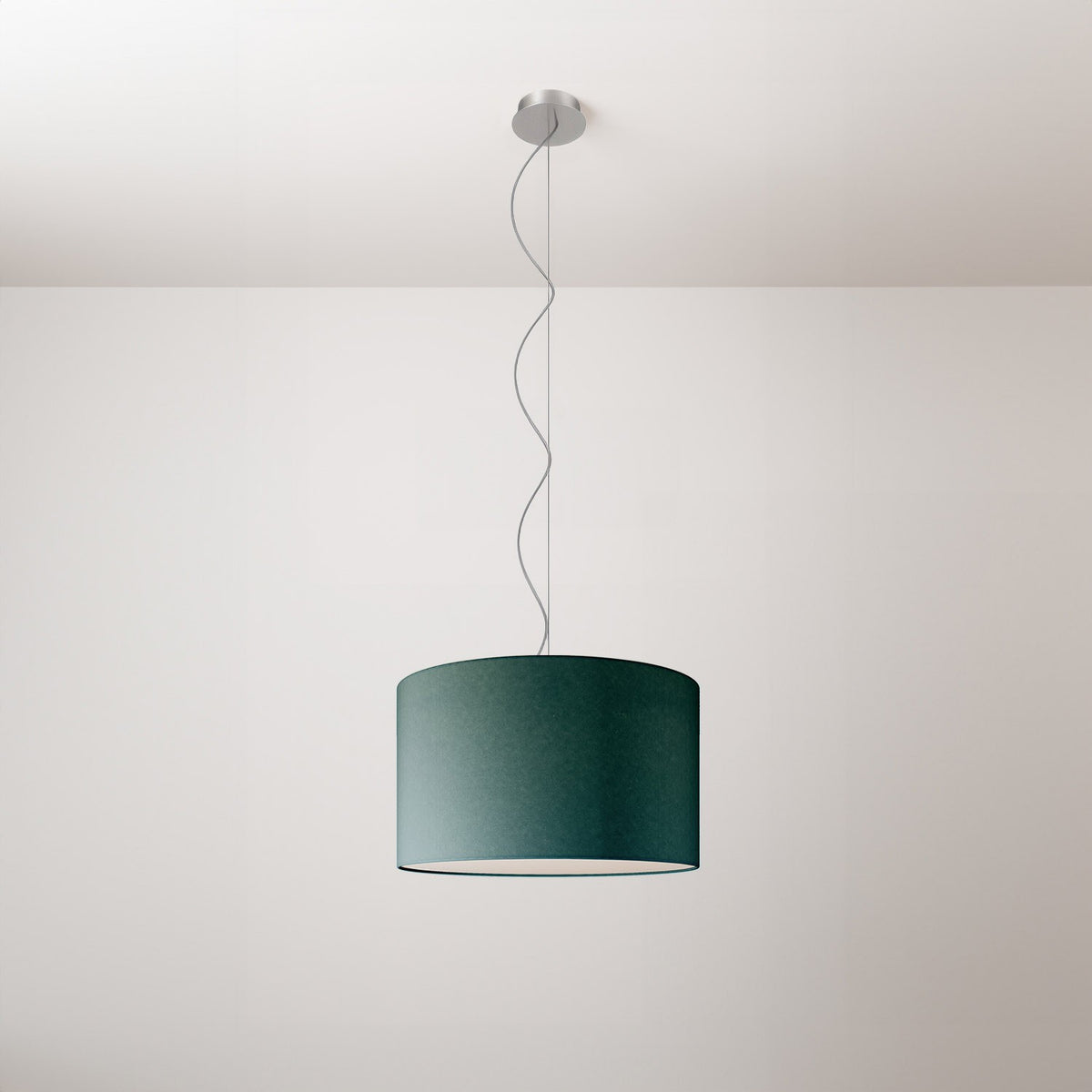 Závěsné svítidlo Cilindro Small, průměr 38 cm, teplé světlo 2700K