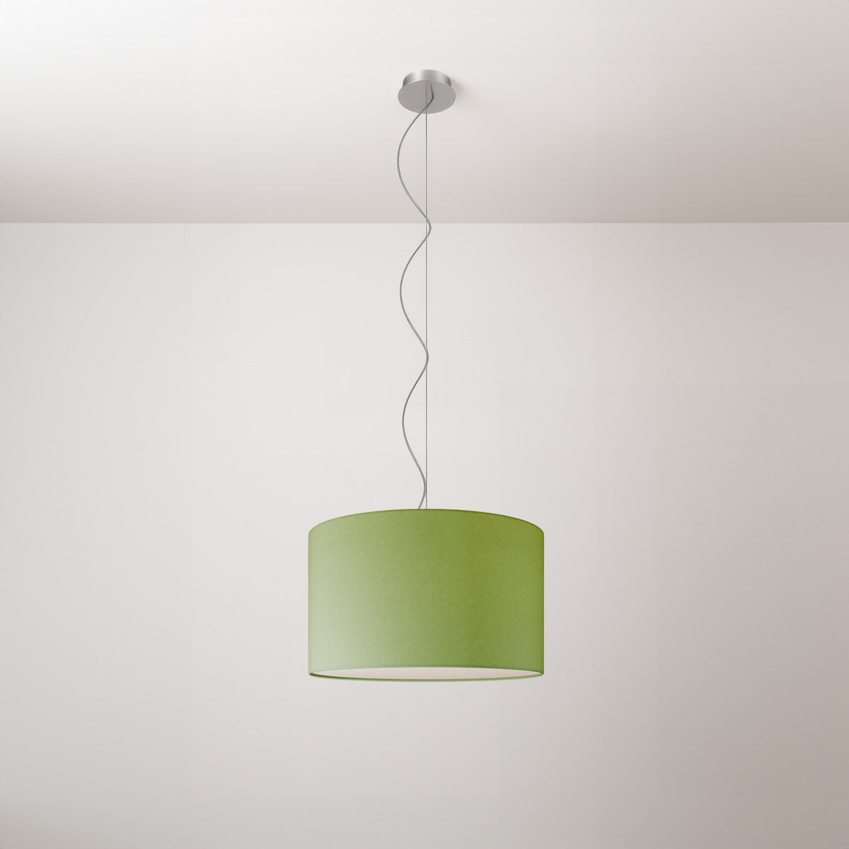 Závěsné svítidlo Cilindro Small, průměr 38 cm, teplé světlo 2700K