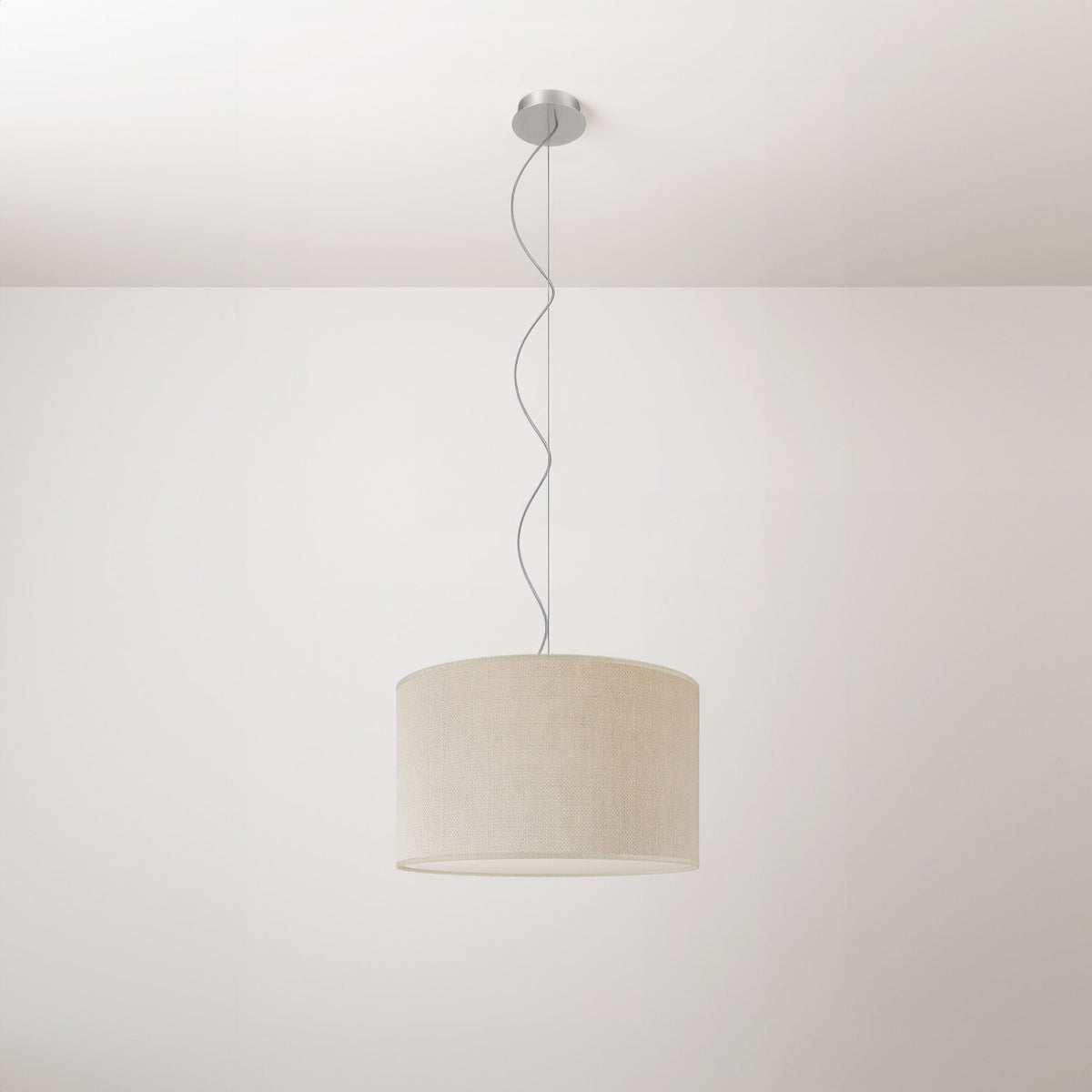 Závěsné svítidlo Cilindro Small, průměr 38 cm, teplé světlo 2700K