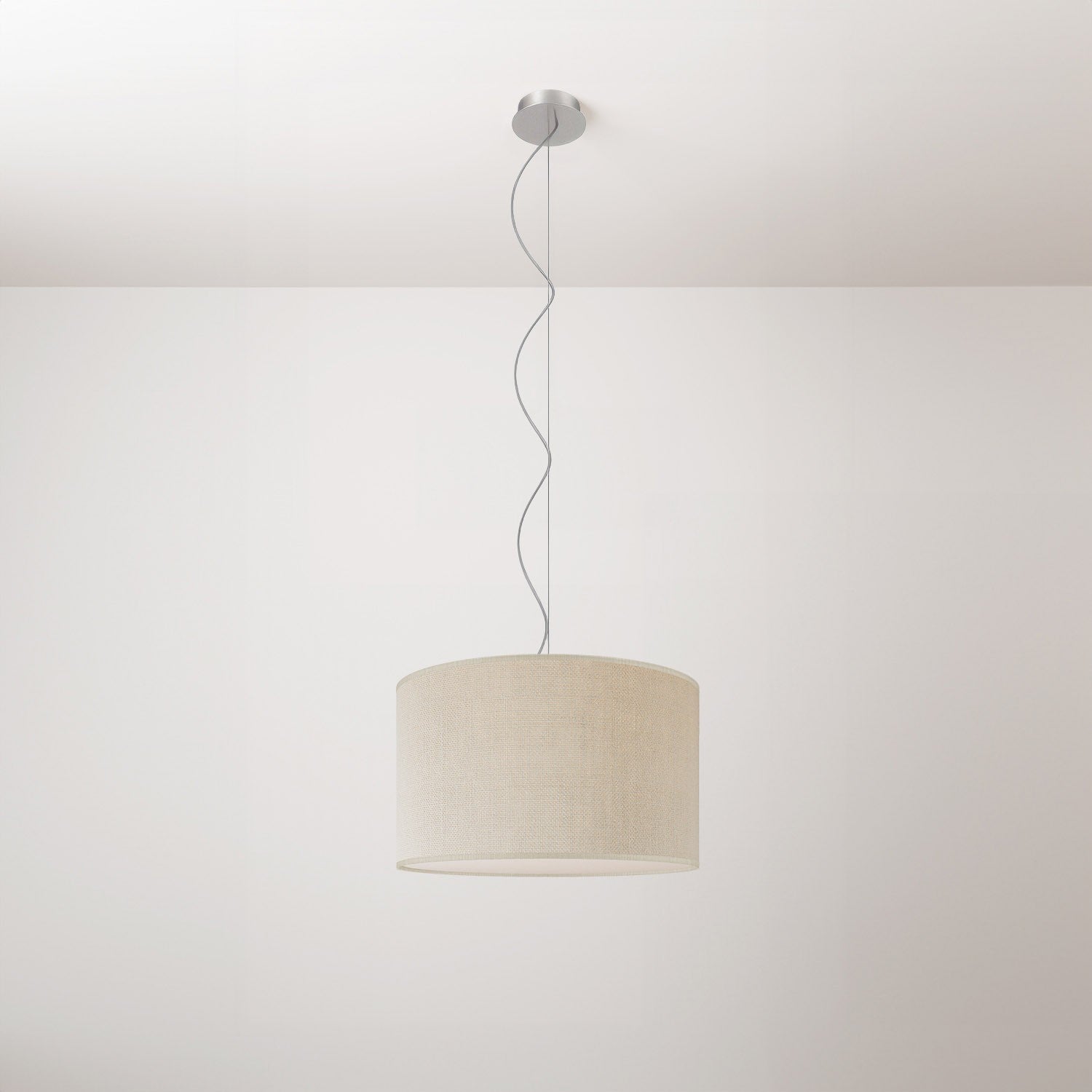 Závěsné svítidlo Cilindro Small, průměr 38 cm, teplé světlo 2700K