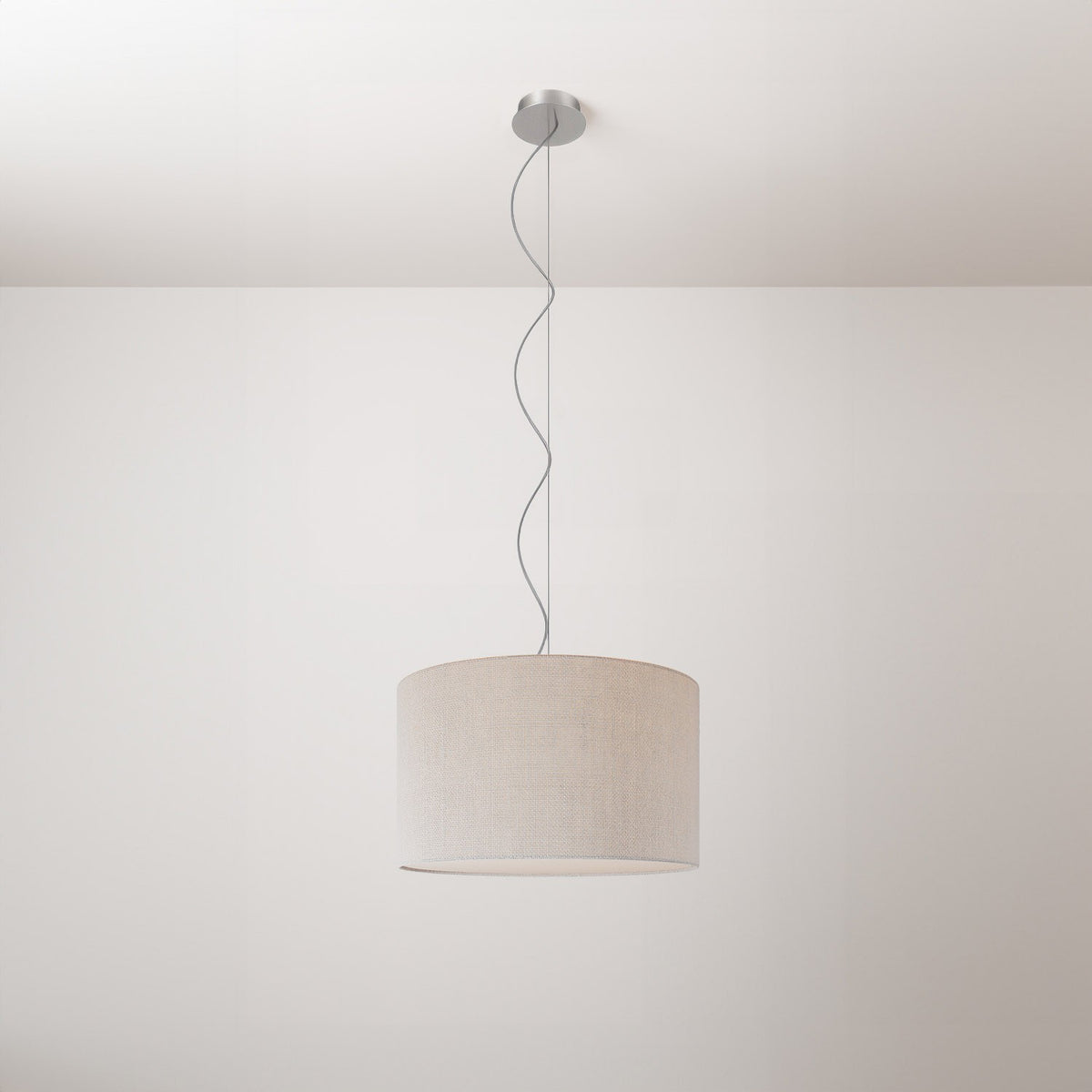 Závěsné svítidlo Cilindro Small, průměr 38 cm, teplé světlo 2700K