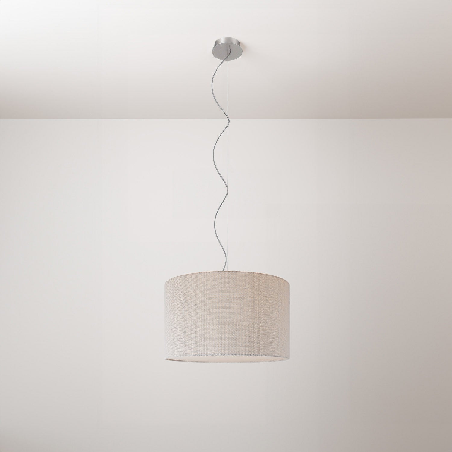 Závěsné svítidlo Cilindro Small, průměr 38 cm, teplé světlo 2700K