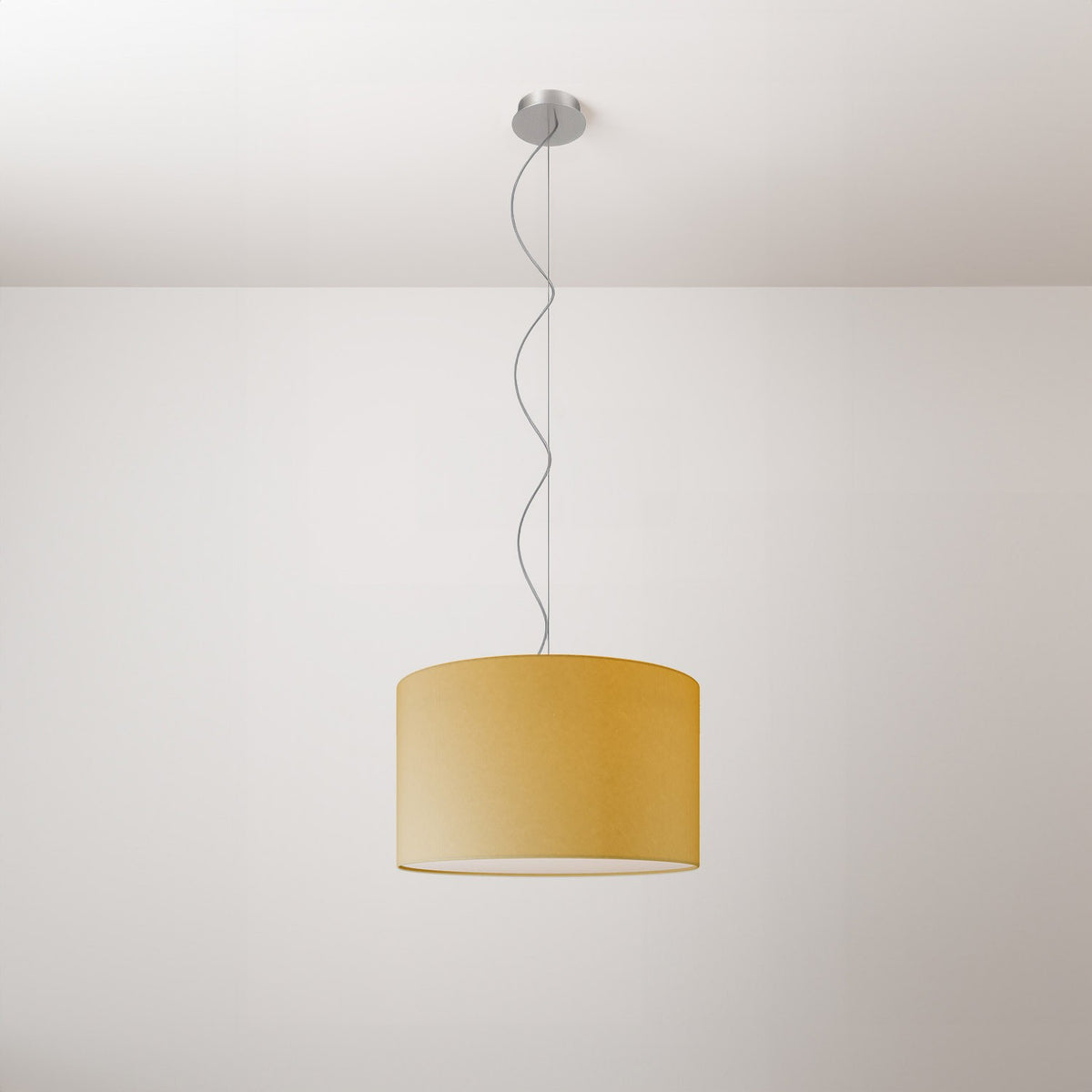 Závěsné svítidlo Cilindro Small, průměr 38 cm, teplé světlo 2700K