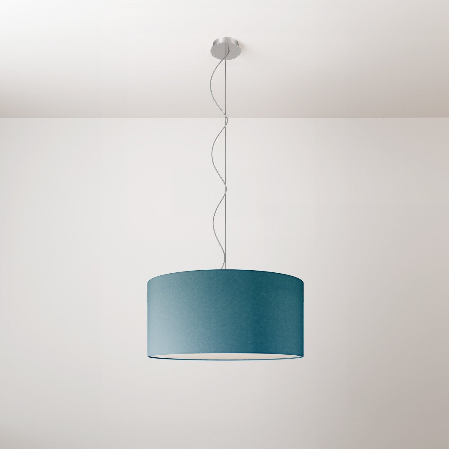 Závěsné svítidlo Cilindro Medium, průměr 48 cm, teplé světlo 2700K