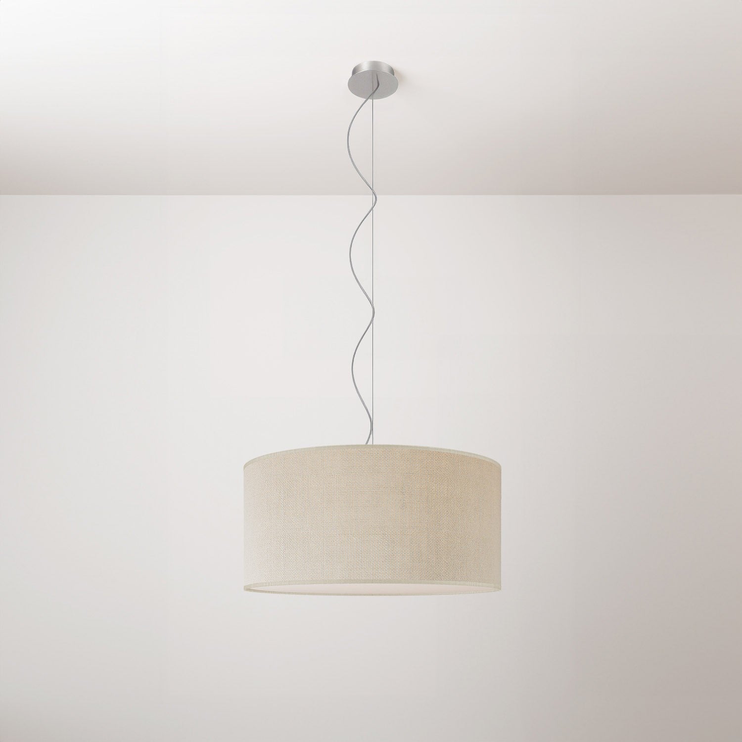 Závěsné svítidlo Cilindro Medium, průměr 48 cm, teplé světlo 2700K