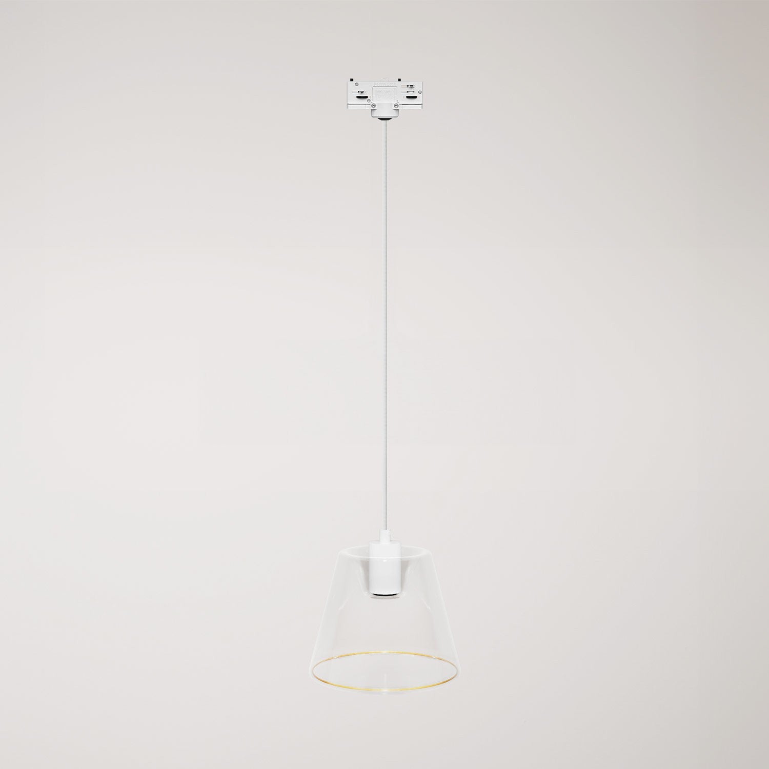Závěsné svítidlo Ghost s textilním kabelem 120 cm a LED žárovkou 6 W