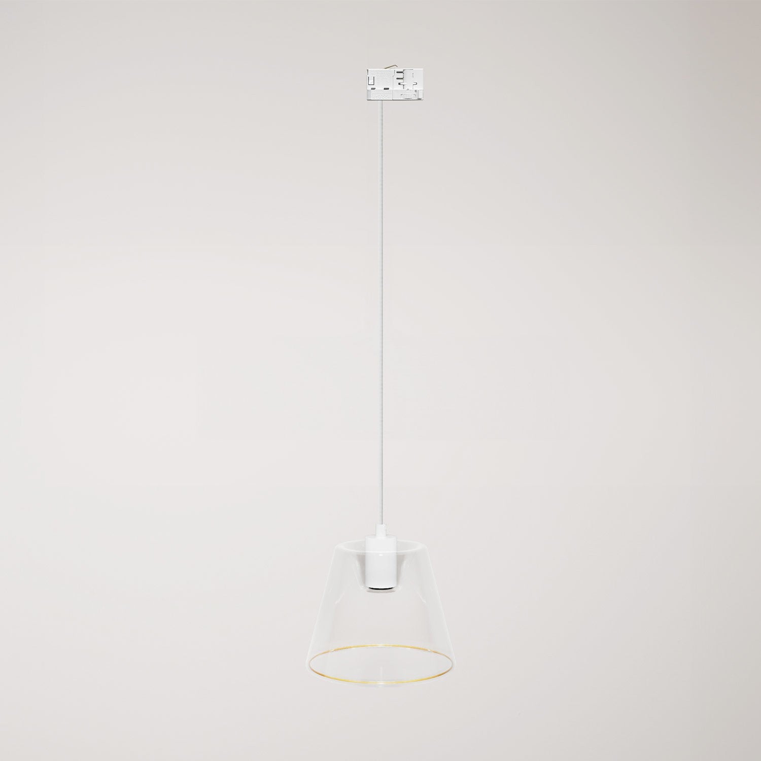 Závěsné svítidlo Ghost s textilním kabelem 120 cm a LED žárovkou 6 W