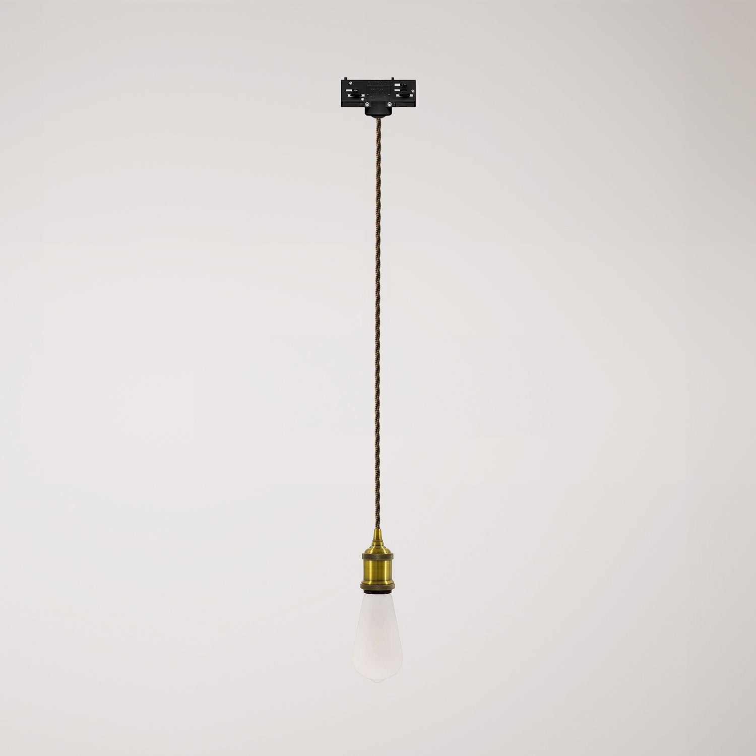 Vintage závěsná lampa s opleteným kabelem 120 cm a objímkou E27 max. 57 W