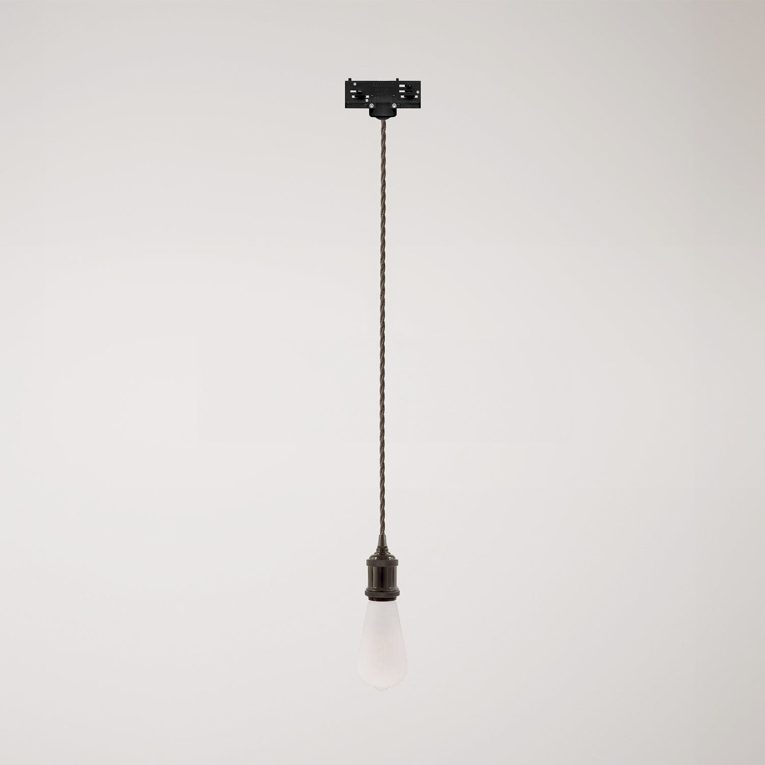 Vintage závěsná lampa s opleteným kabelem 120 cm a objímkou E27 max. 57 W