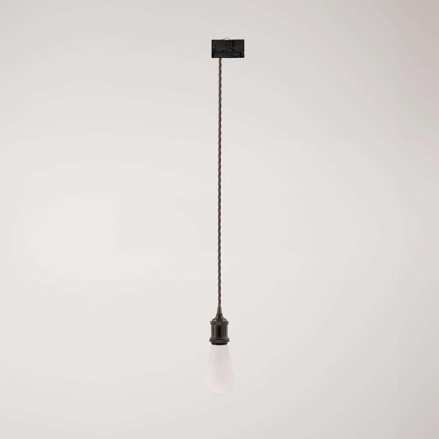 Vintage závěsná lampa s opleteným kabelem 120 cm a objímkou E27 max. 57 W