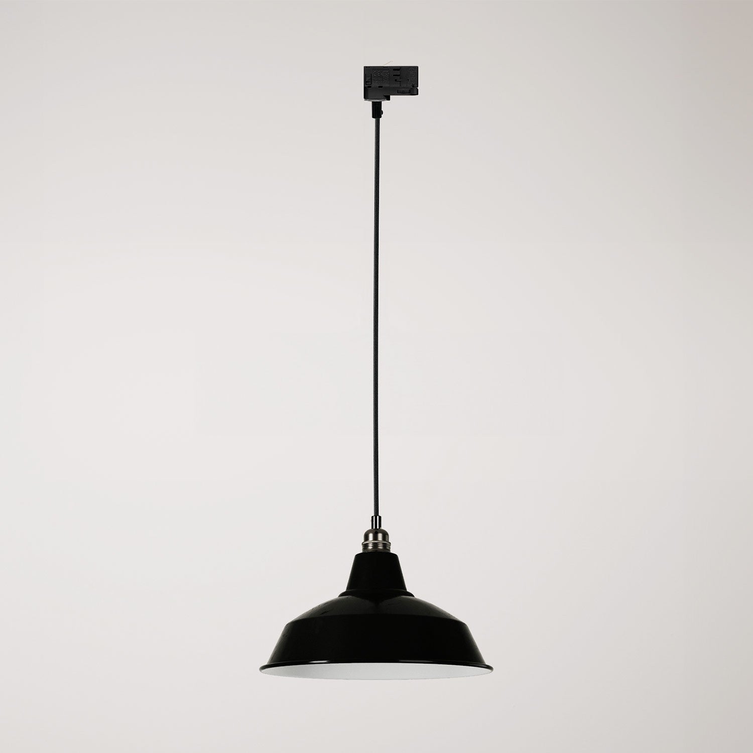 Závěsné svítidlo Bistrot s kovovým stínidlem ø 300 mm, max. 57 W