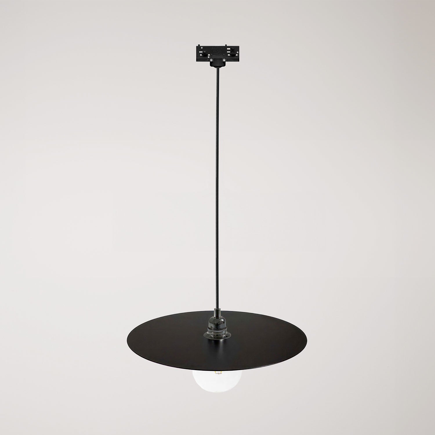 Závěsná lampa Ellepi XL s lakovaným železem, ø 400 mm, E27, max. 57 W