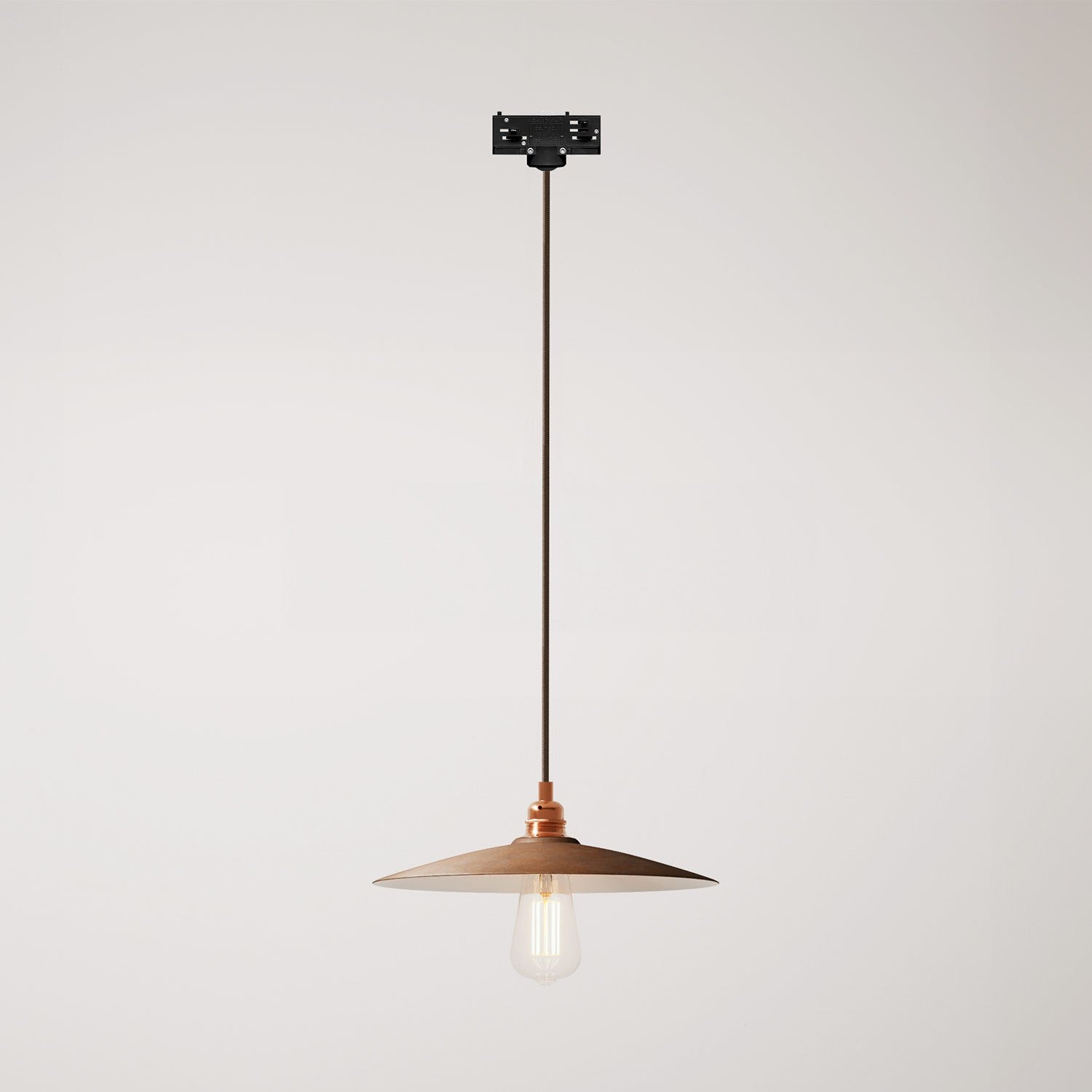 Závěsné svítidlo Piatto plate s keramickým stínidlem Ø 310 mm, max. 57 W