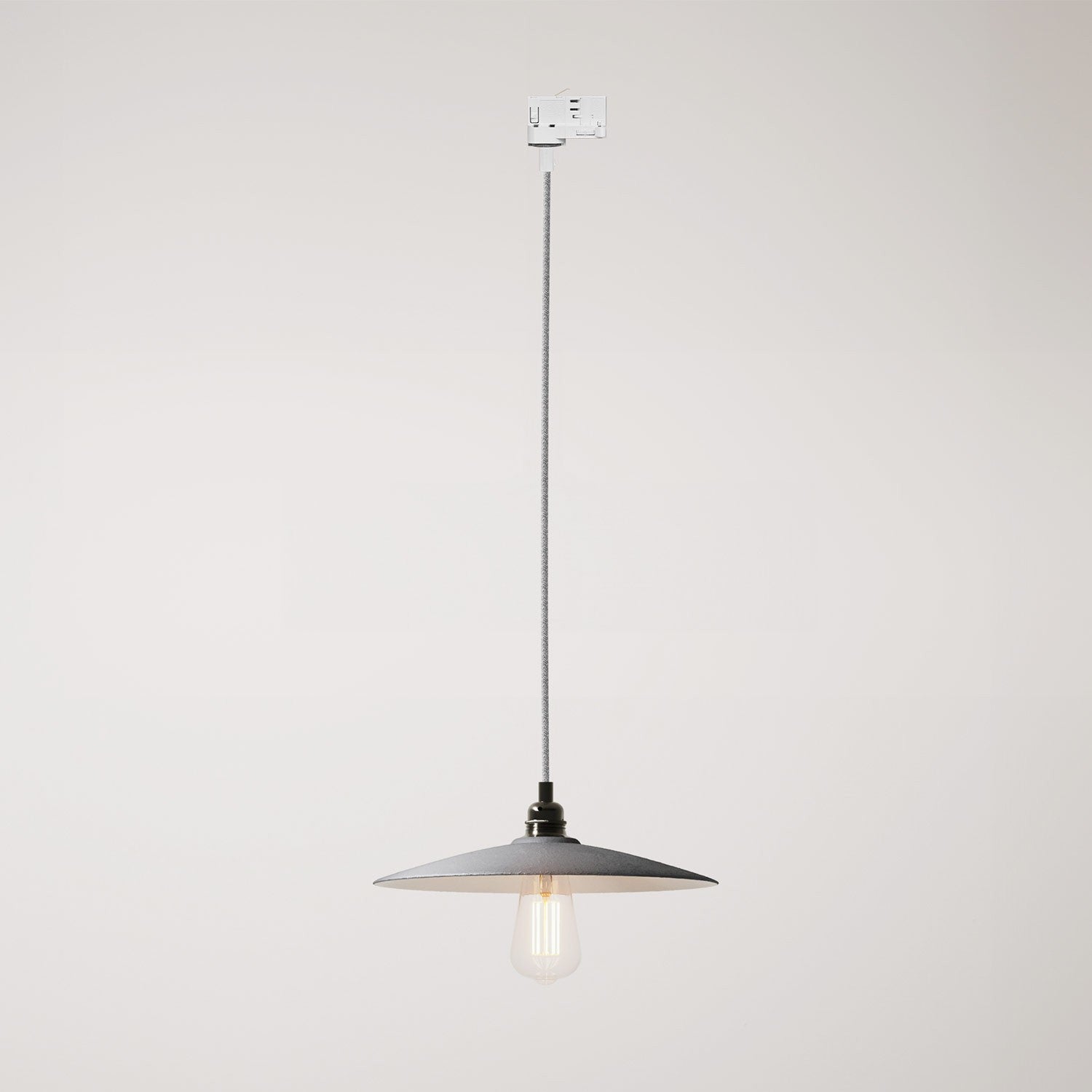 Závěsné svítidlo Piatto plate s keramickým stínidlem Ø 310 mm, max. 57 W