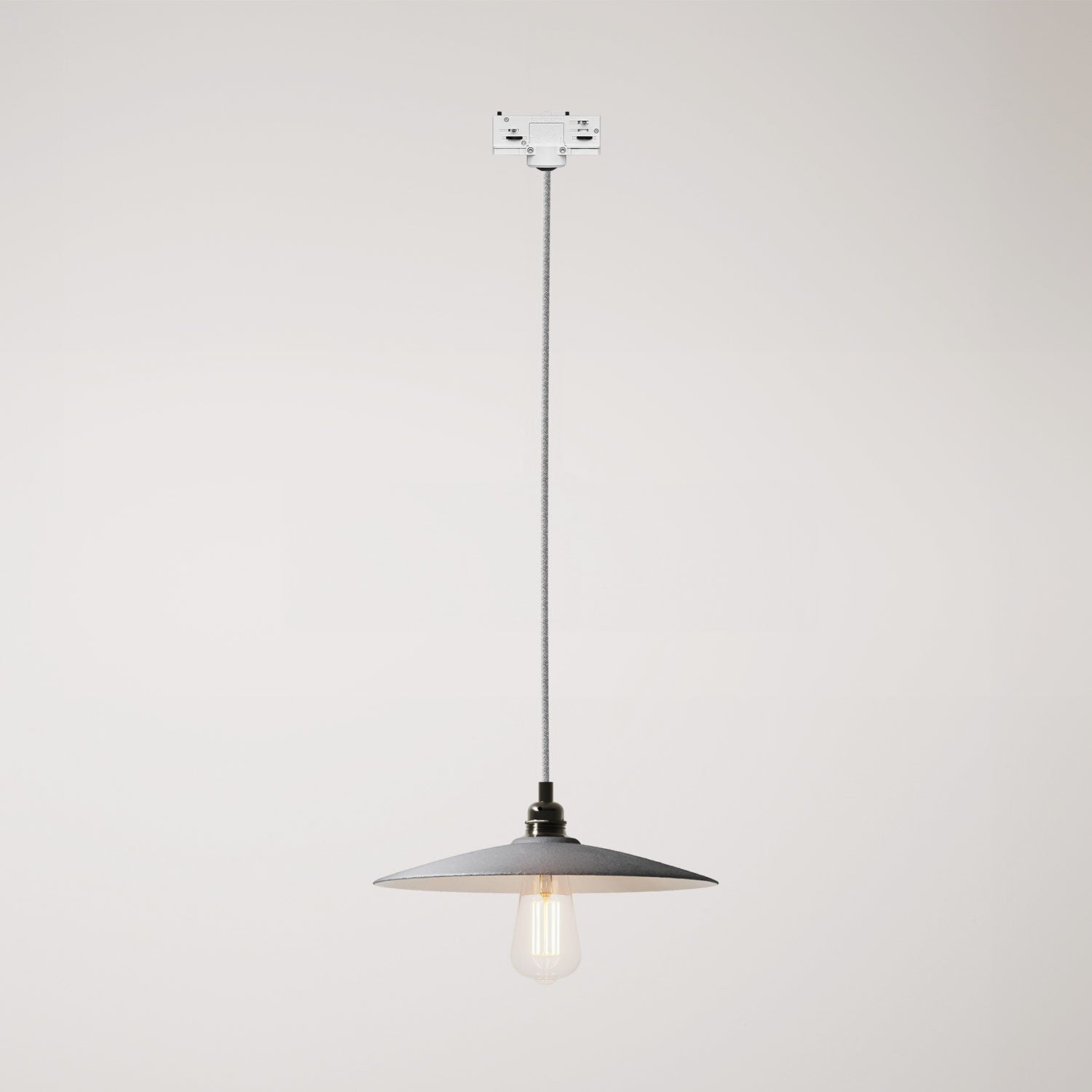 Závěsné svítidlo Piatto plate s keramickým stínidlem Ø 310 mm, max. 57 W