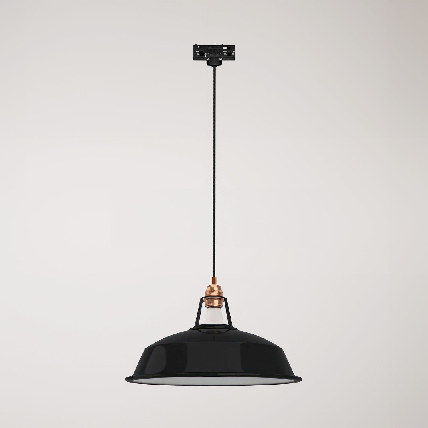 Harbour kolejnicová lampa se smaltovaným stínidlem ø 300 mm, E27, max. 57 W
