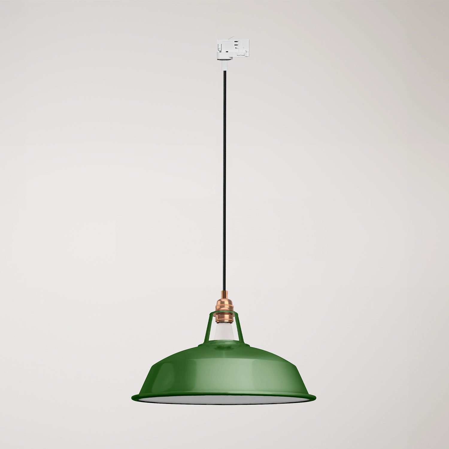 Harbour kolejnicová lampa se smaltovaným stínidlem ø 300 mm, E27, max. 57 W