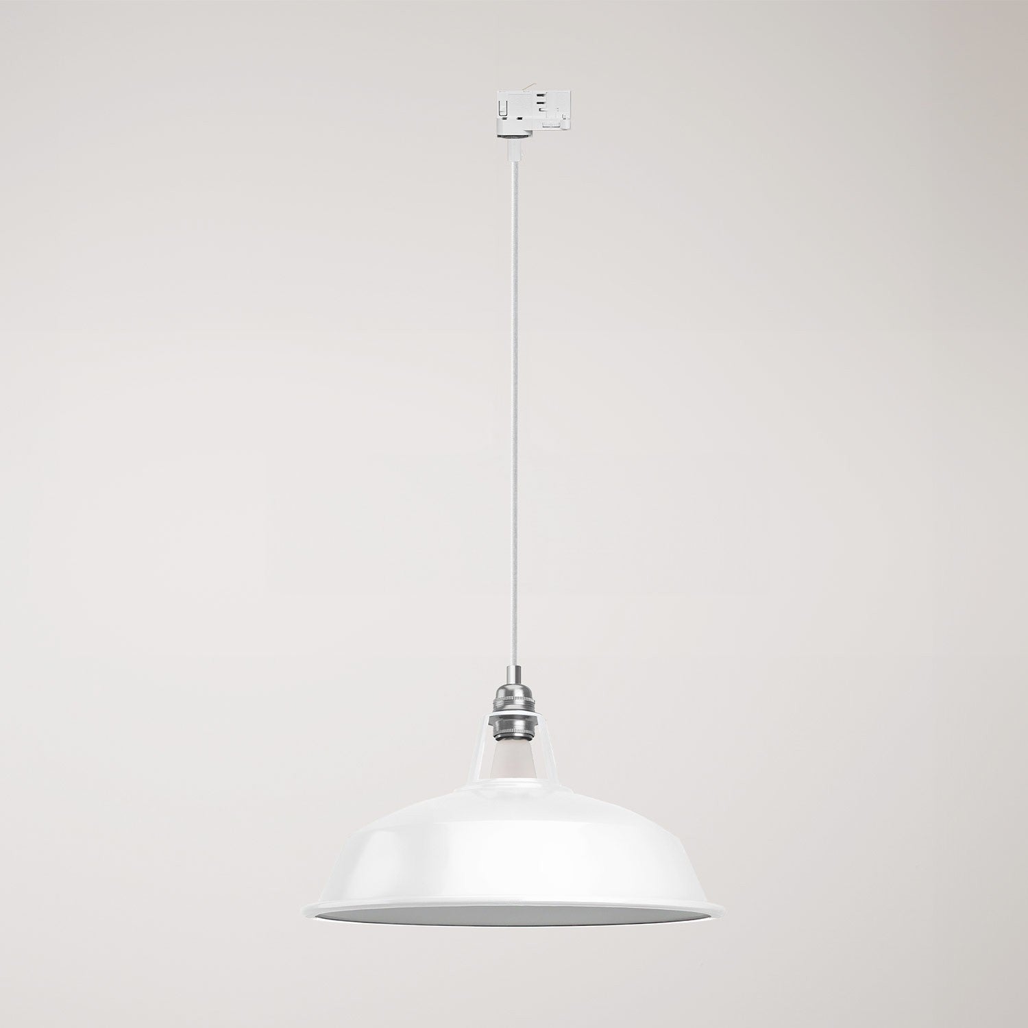 Harbour kolejnicová lampa se smaltovaným stínidlem ø 300 mm, E27, max. 57 W